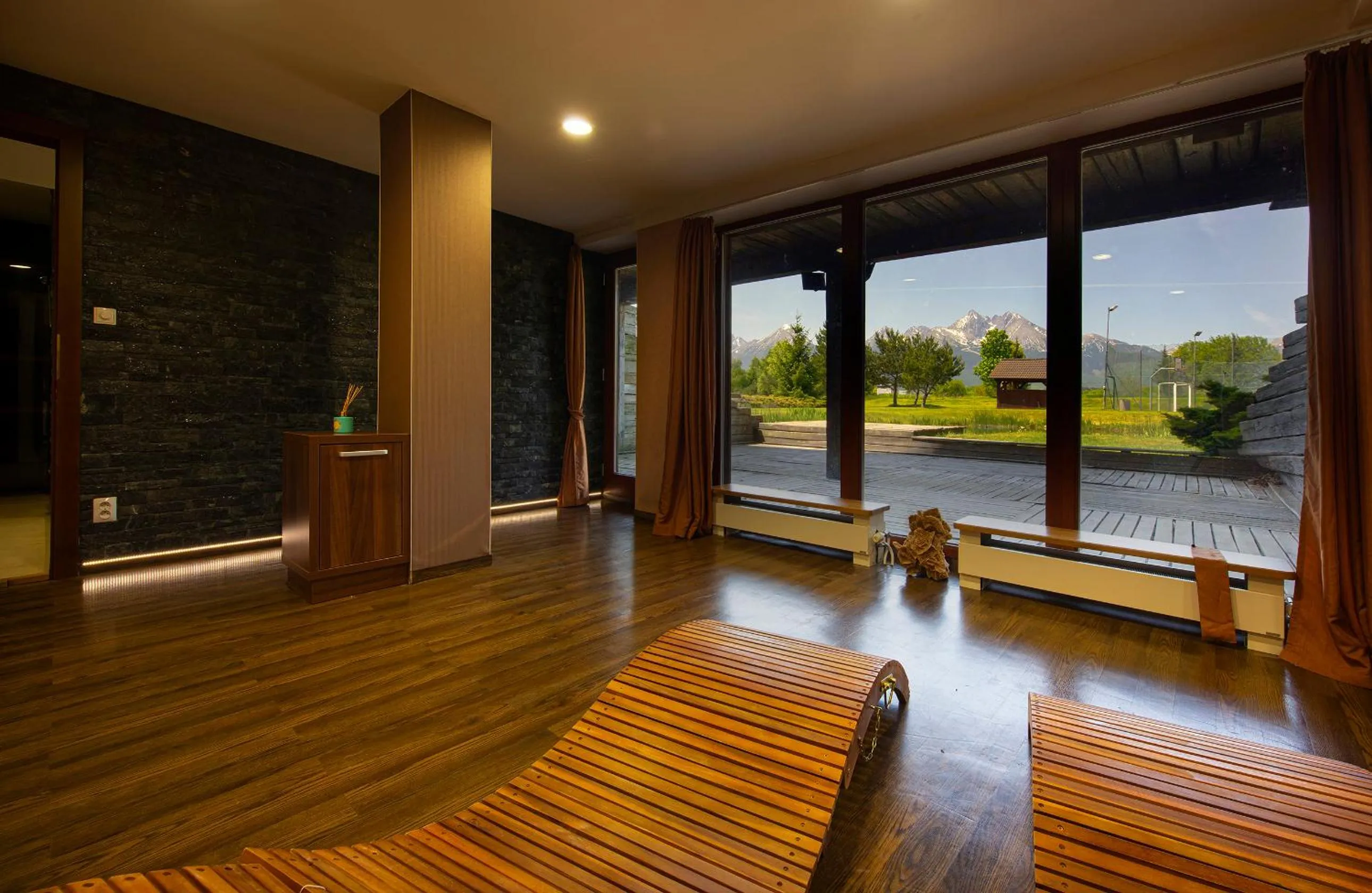 Sauna in Apartmany Sileas