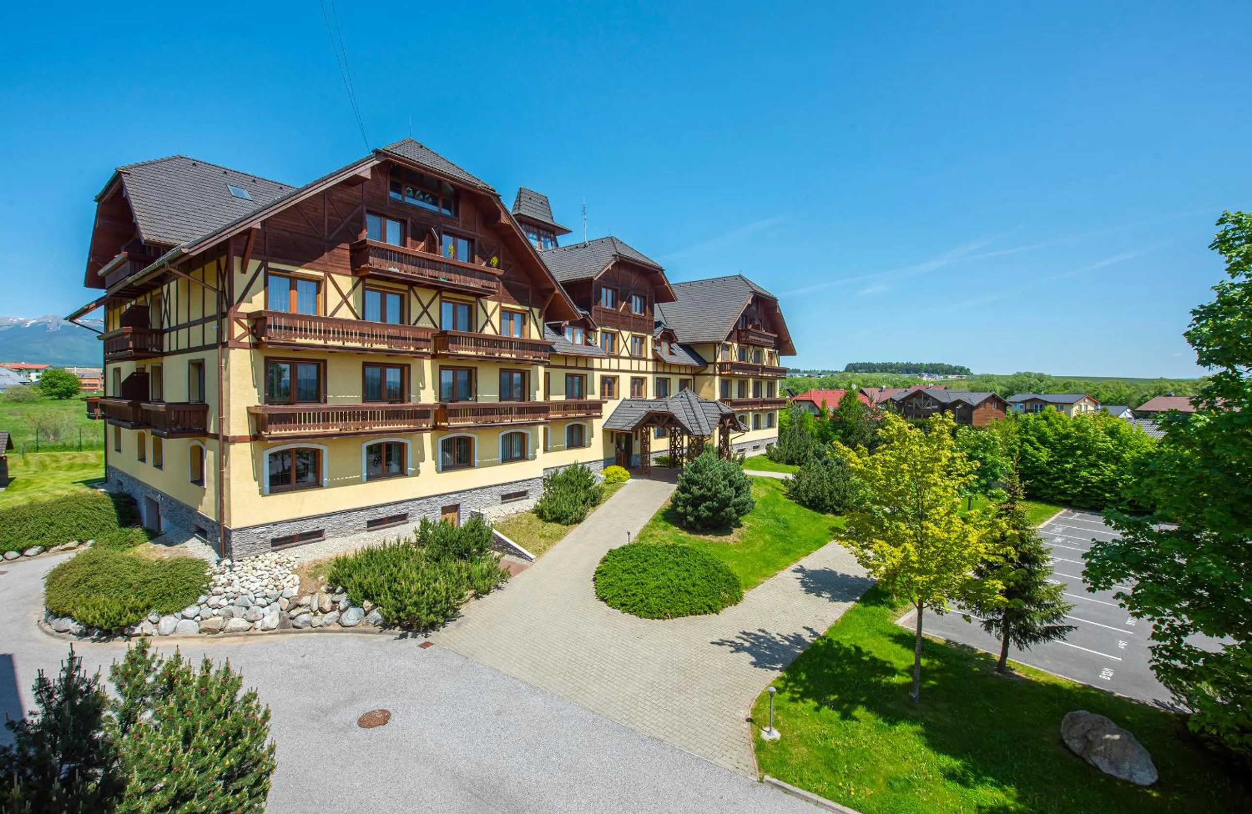 Property building in Apartmany Sileas