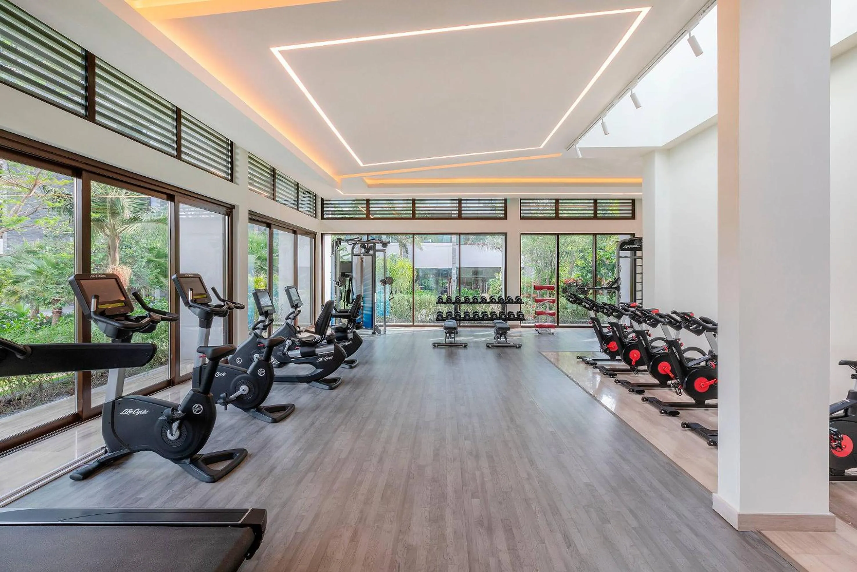 Fitness centre/facilities in Gran Meliá Arusha
