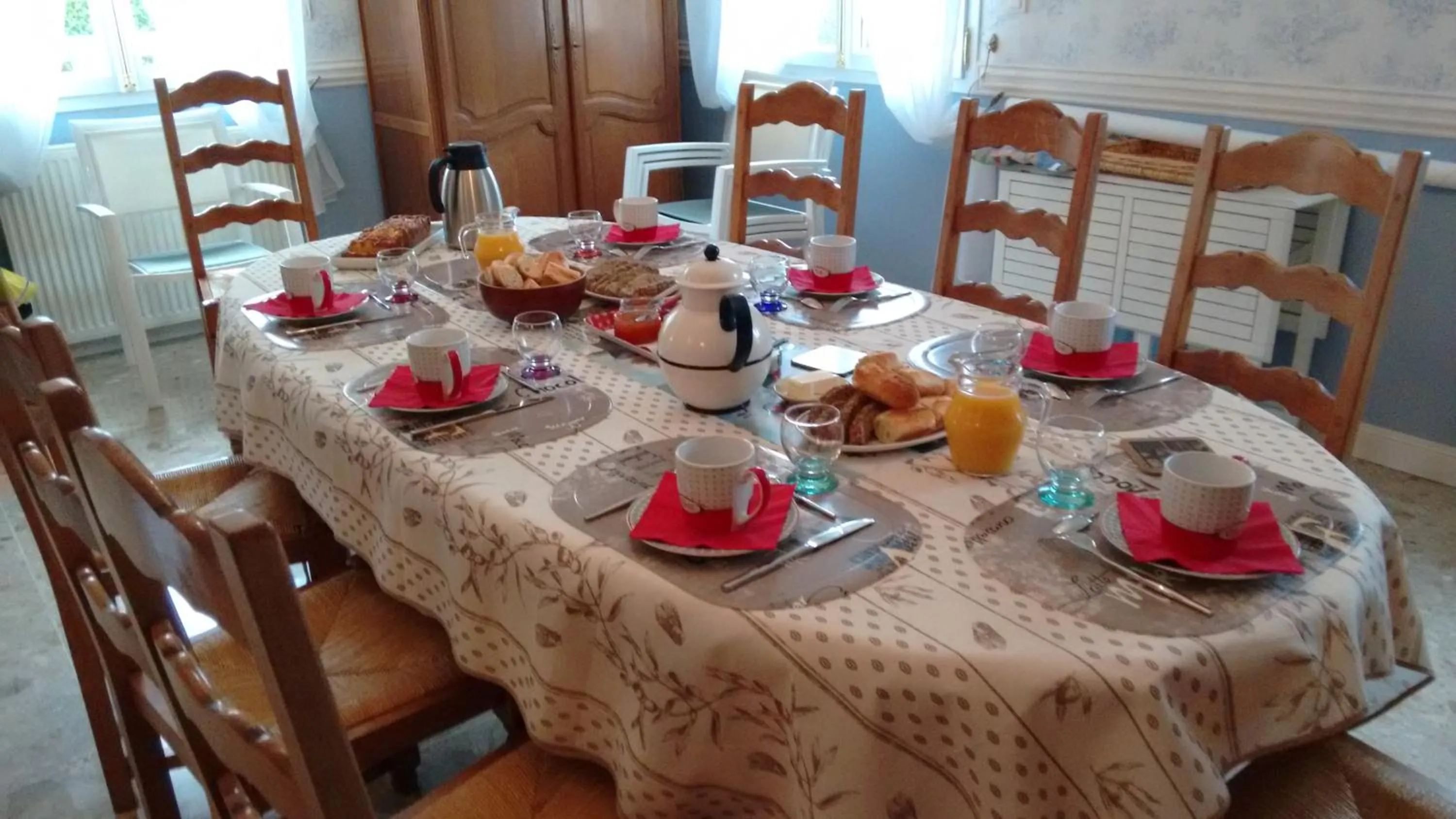 Breakfast in Les chambres du lac