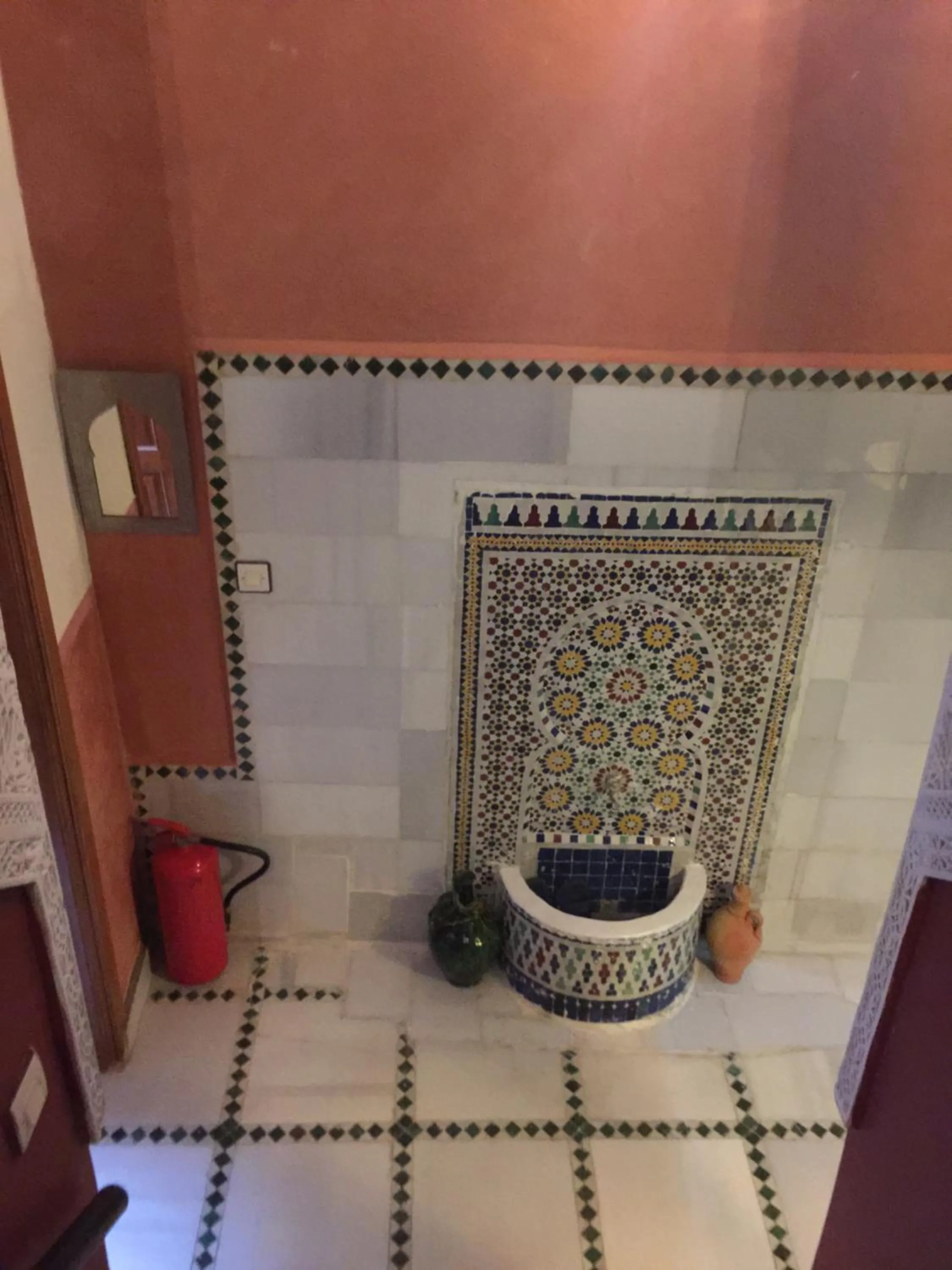 Facade/entrance in Riad AlKATIB Meknès