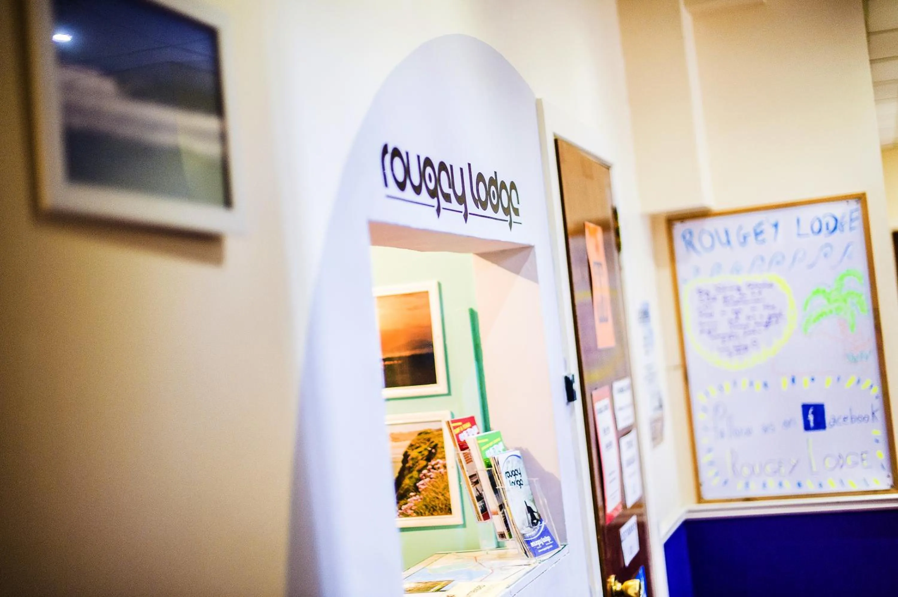 Lobby or reception in Rougey Lodge Hostel