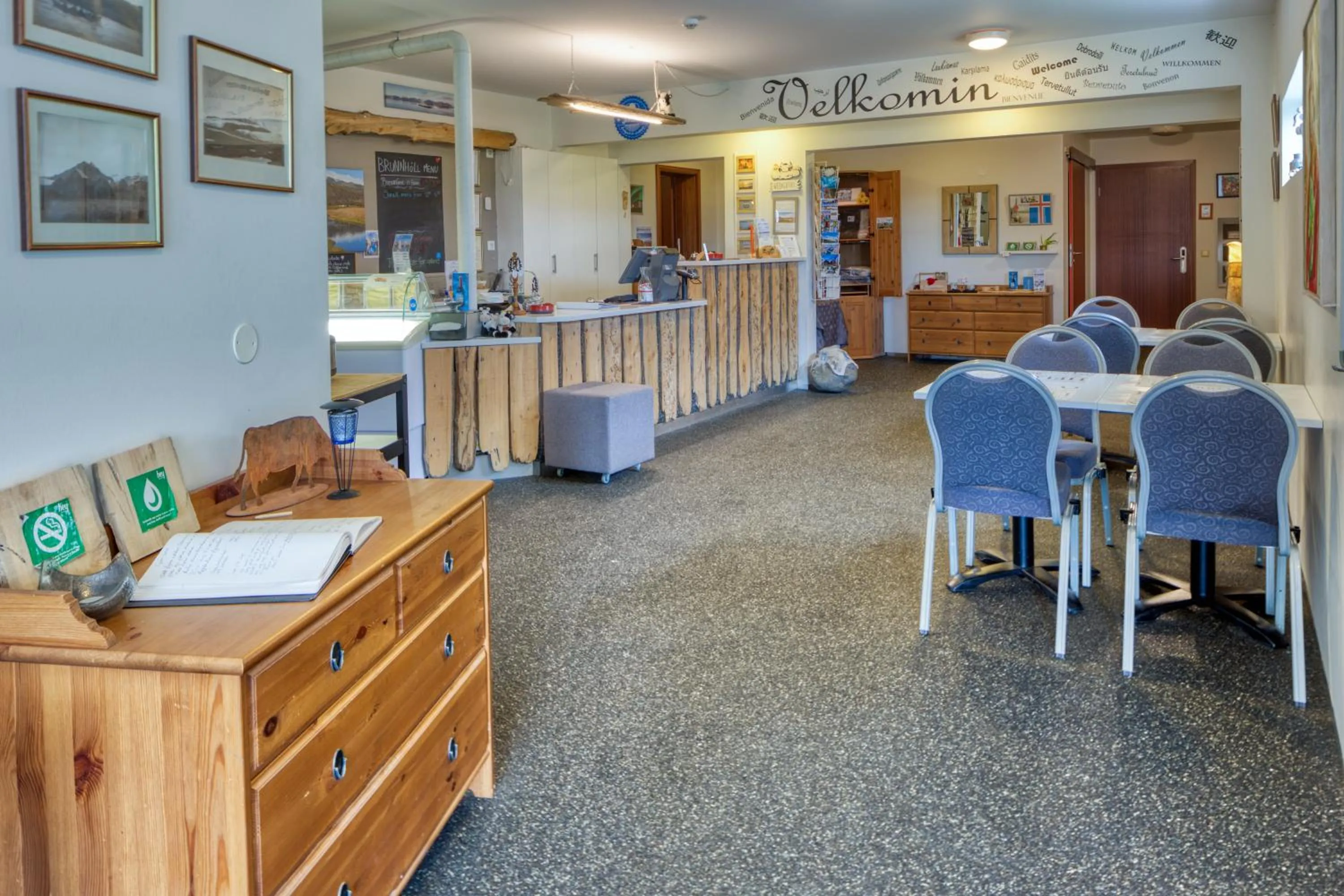 Restaurant/places to eat in Brunnholl Country Guesthouse