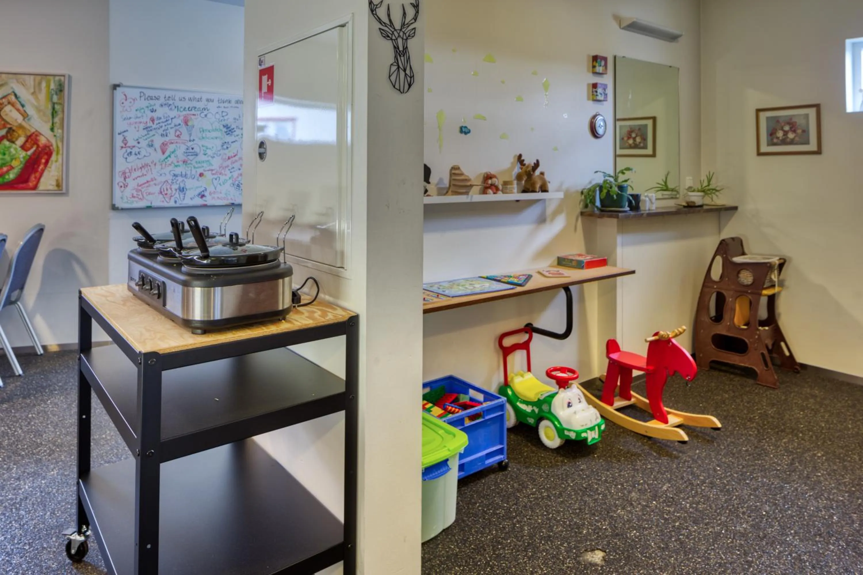 Restaurant/places to eat in Brunnholl Country Guesthouse