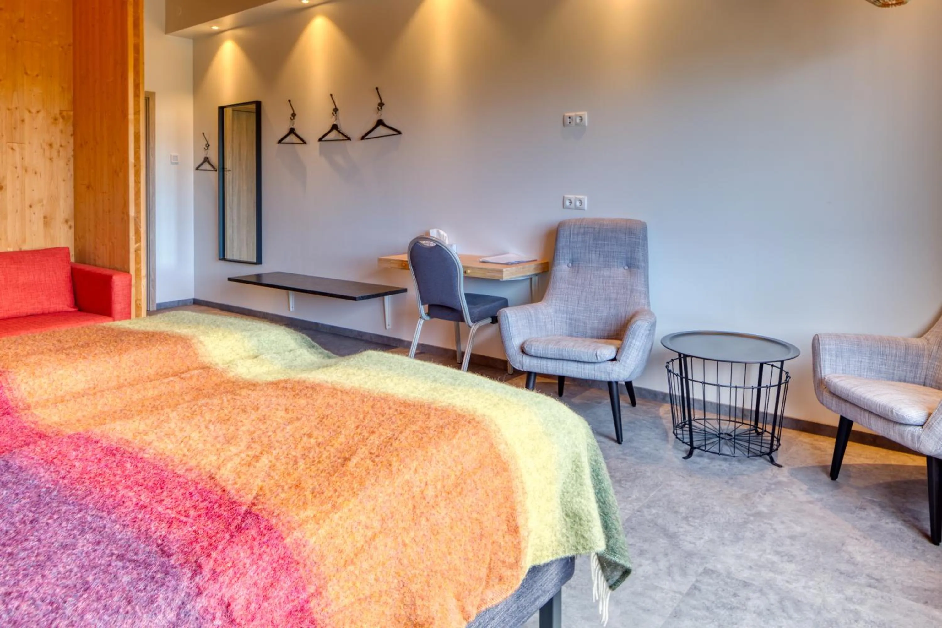 Seating area, Bed in Brunnholl Country Guesthouse