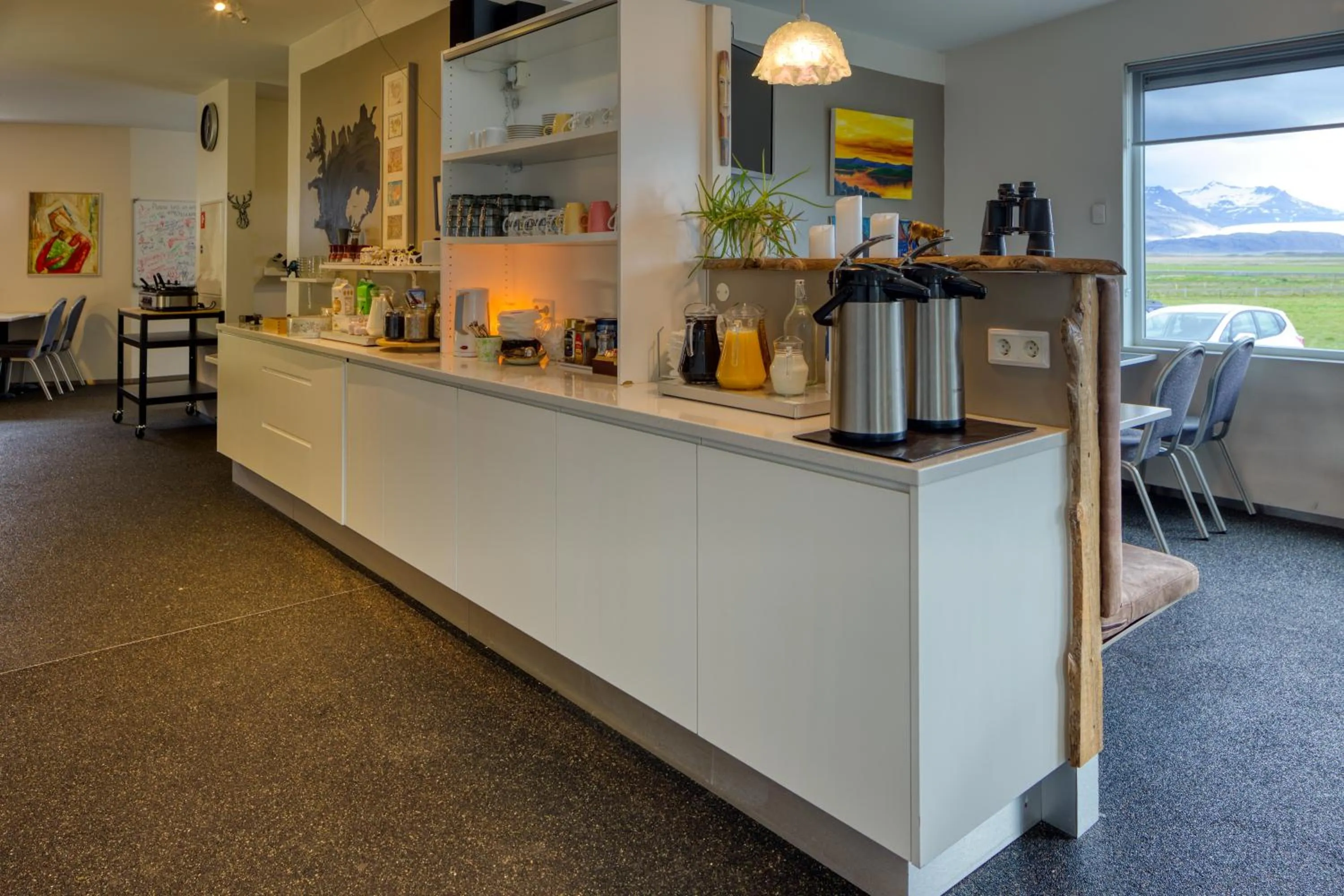 Restaurant/places to eat in Brunnholl Country Guesthouse