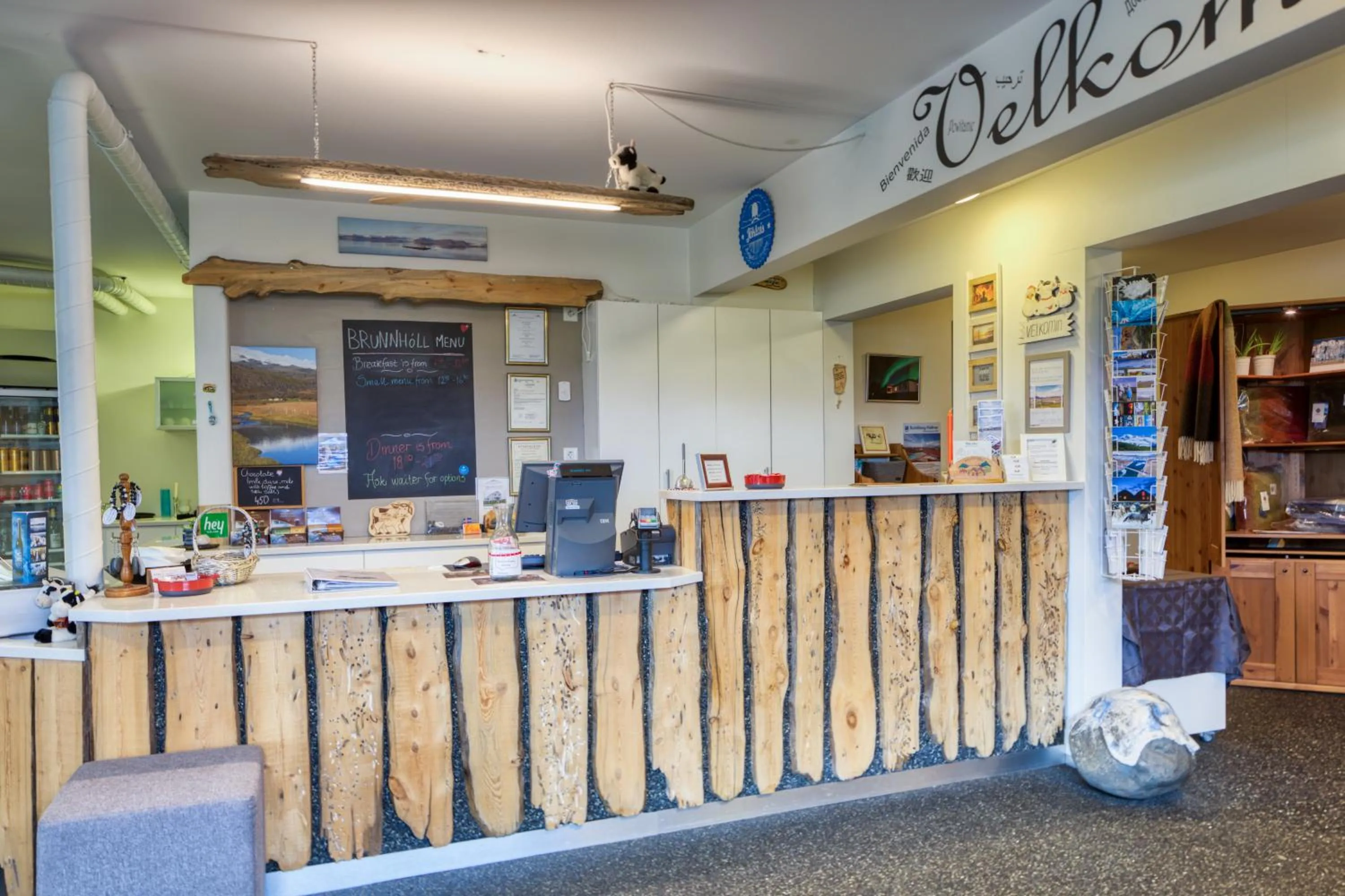 Restaurant/places to eat in Brunnholl Country Guesthouse