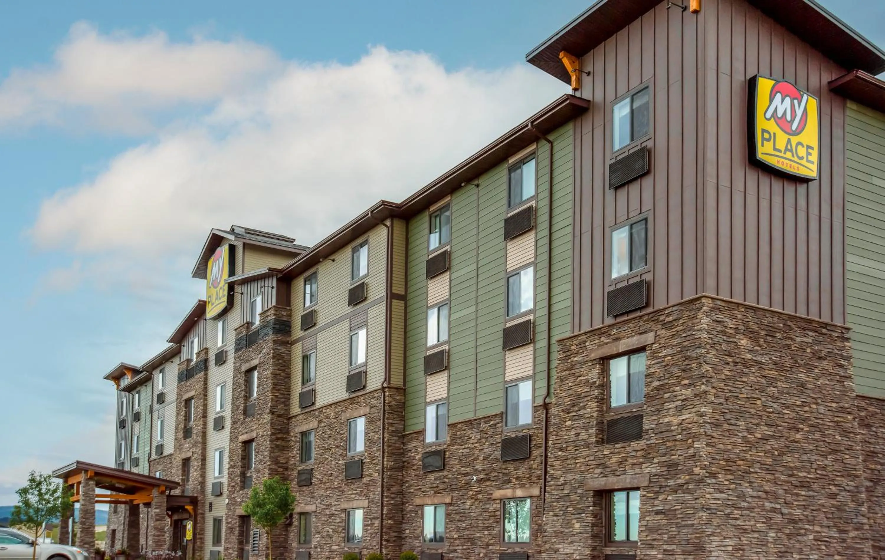 Property building in My Place Hotel-Kalispell, MT