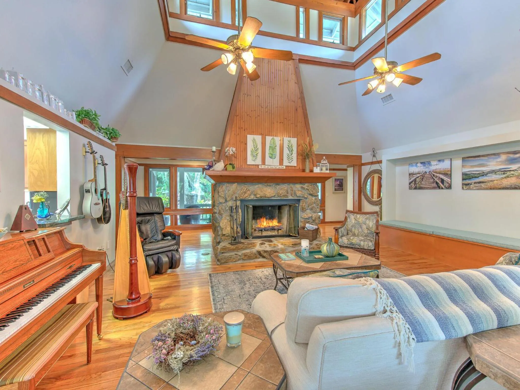 Living room in Riverbend Retreat Fla