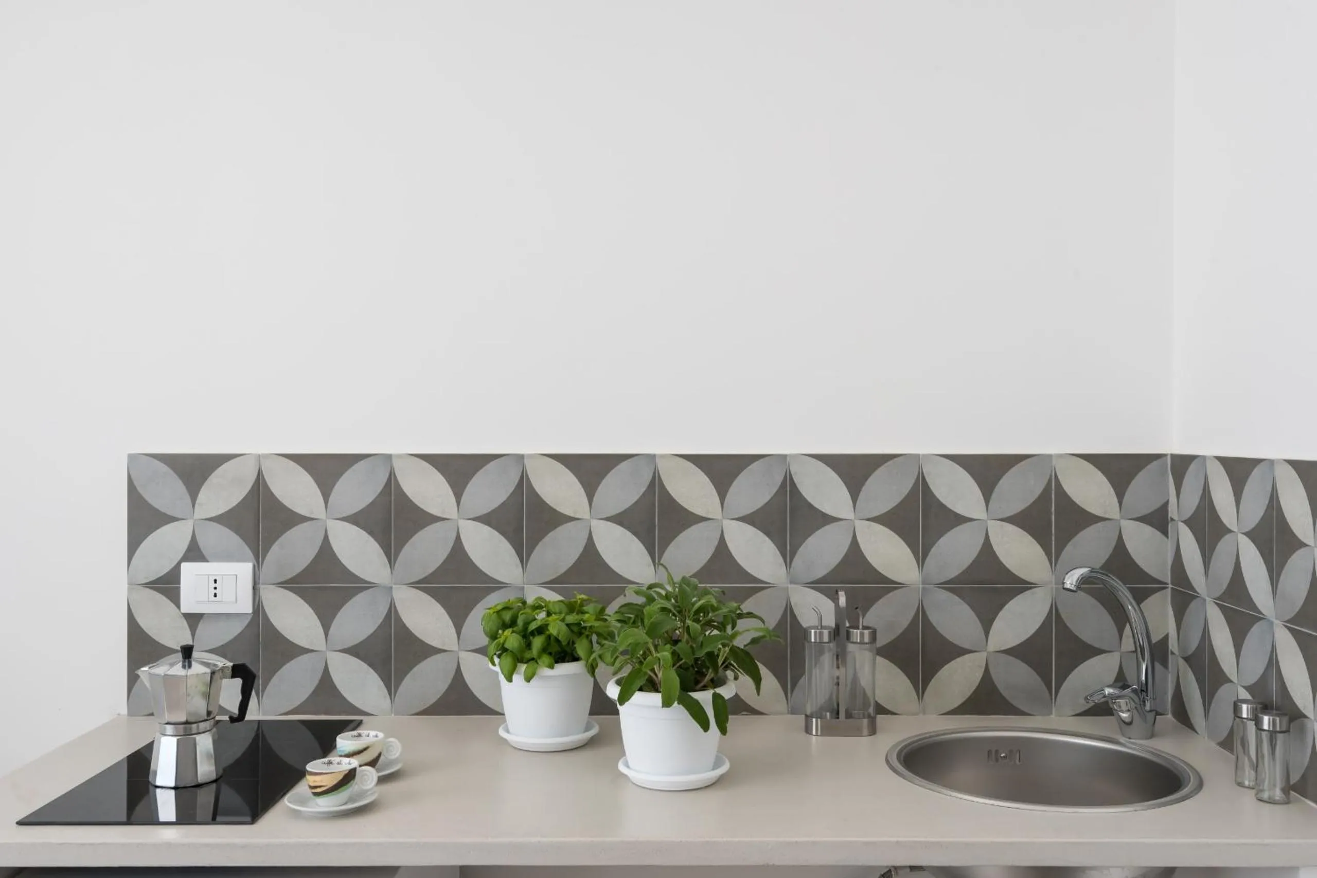 Kitchen or kitchenette in Wonderful Italy Suites