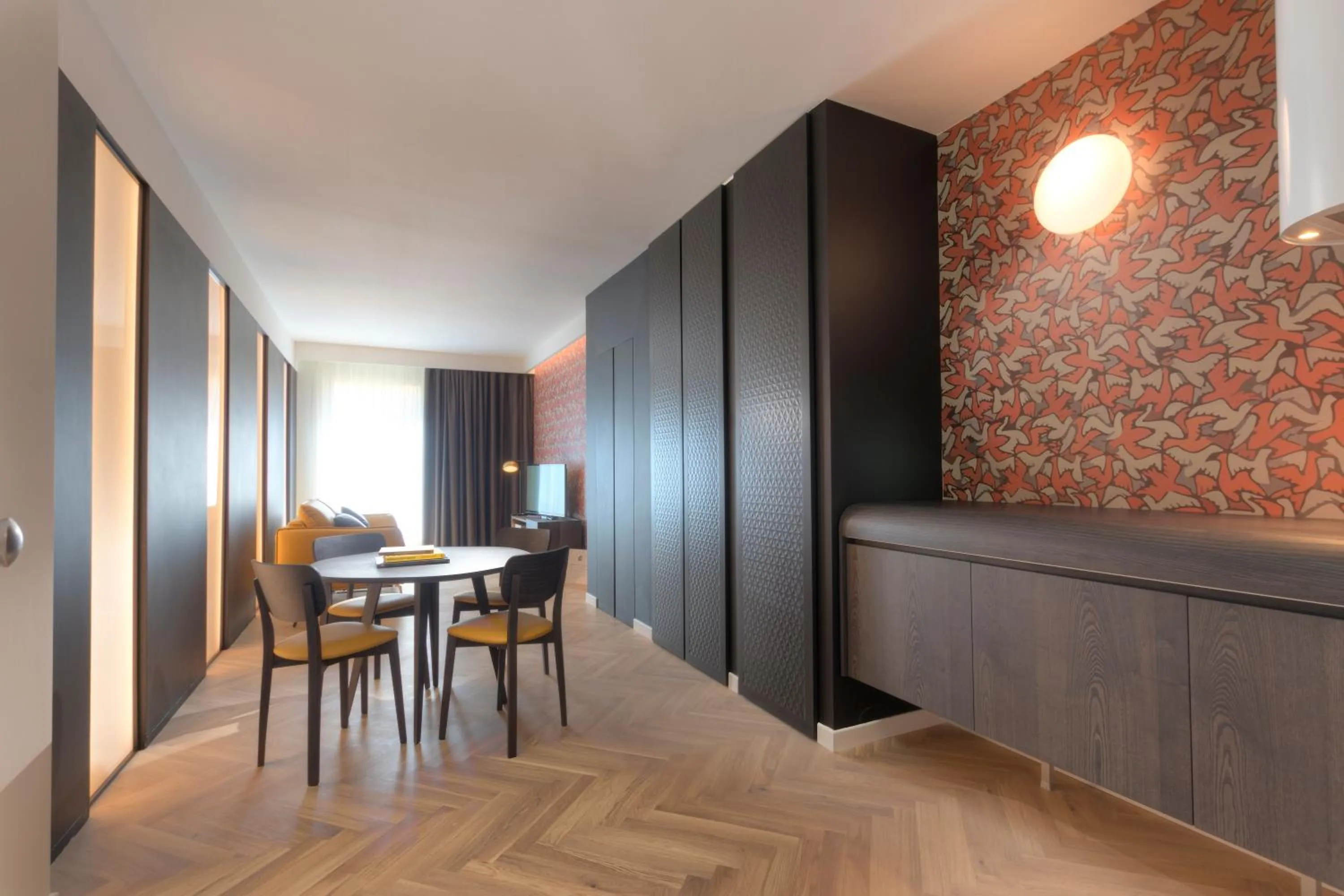 Living room in Metropolitan Suites