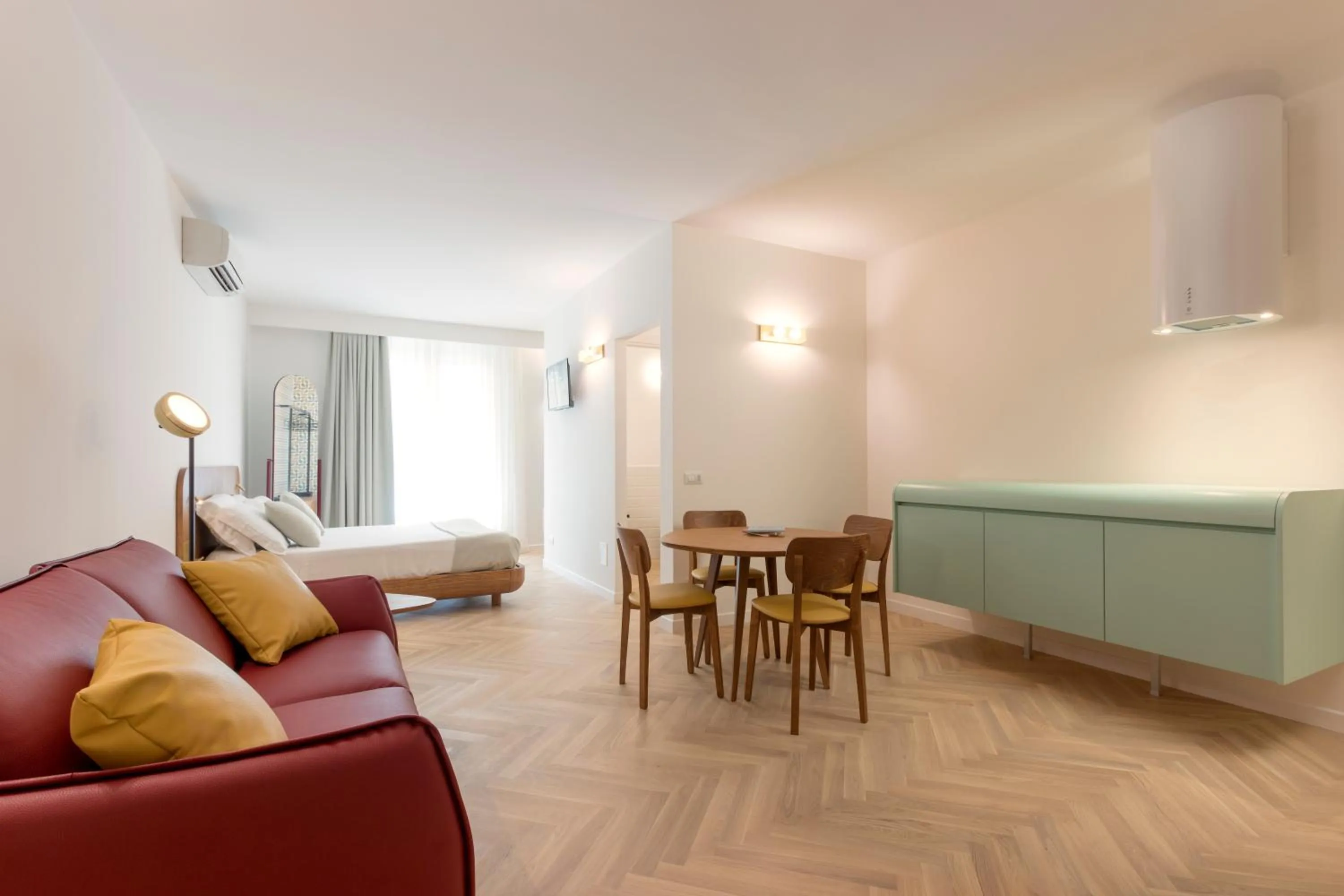 Living room in Metropolitan Suites