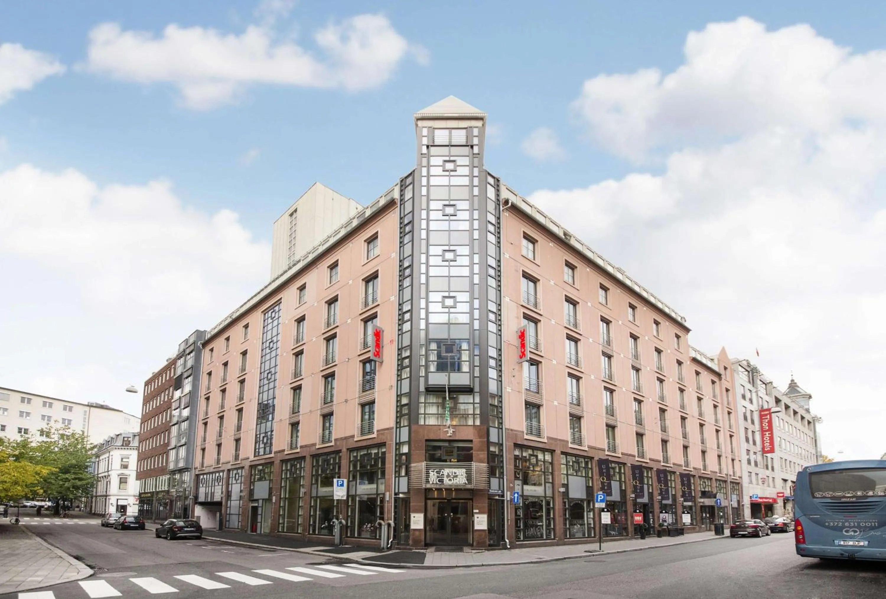 Property building in Scandic Victoria Oslo