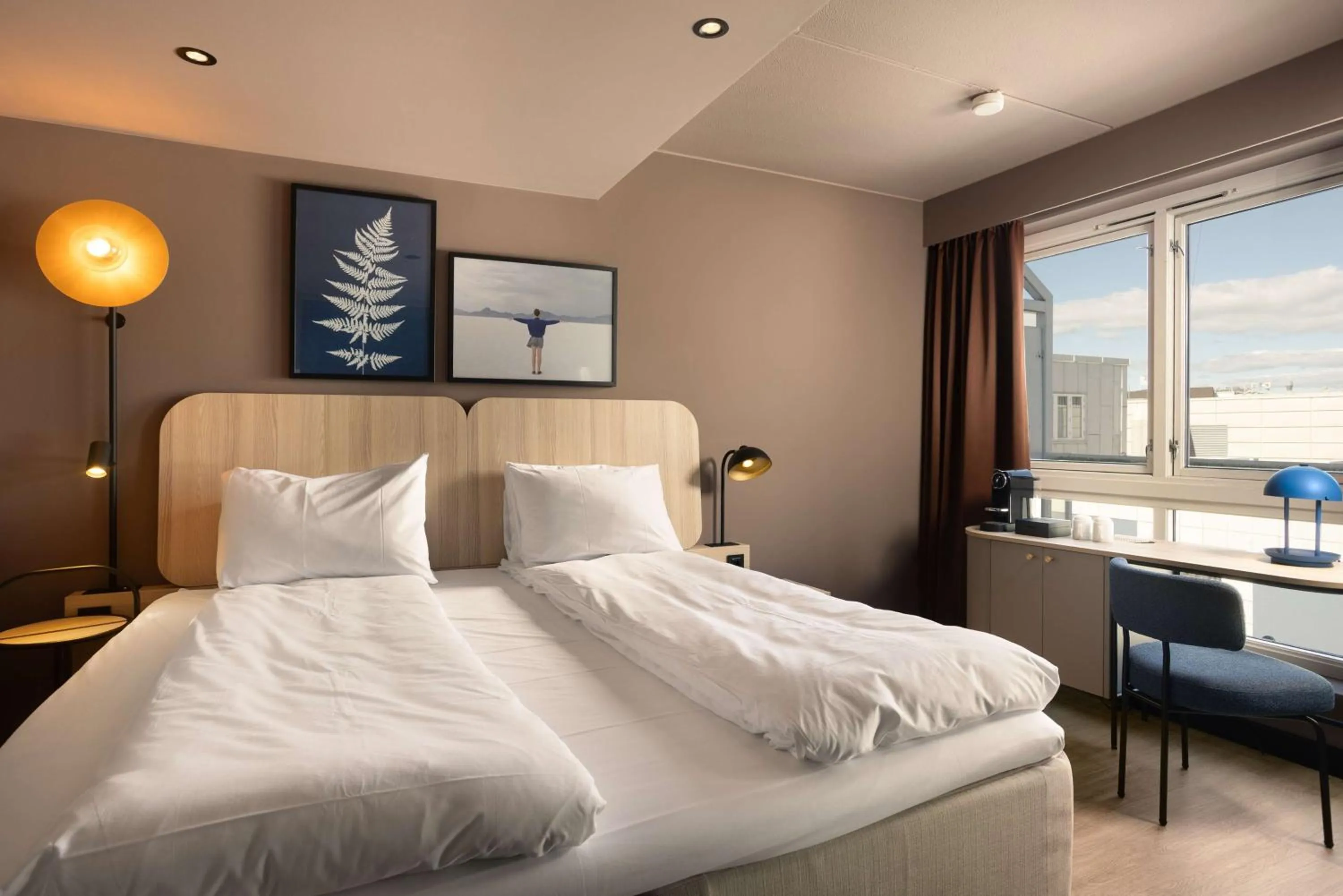 Bedroom, Bed in Scandic Victoria Oslo