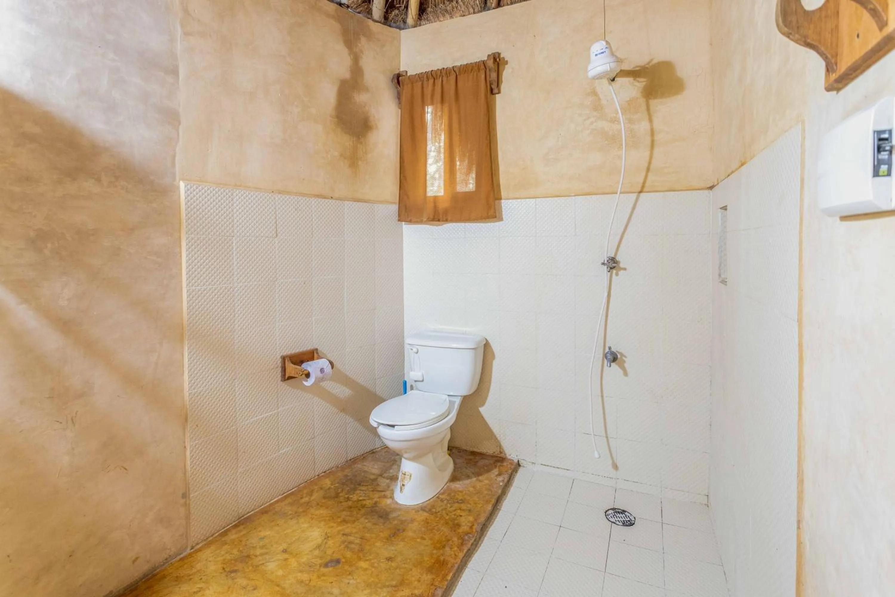 Shower in Cabañas Santa Cruz Homún