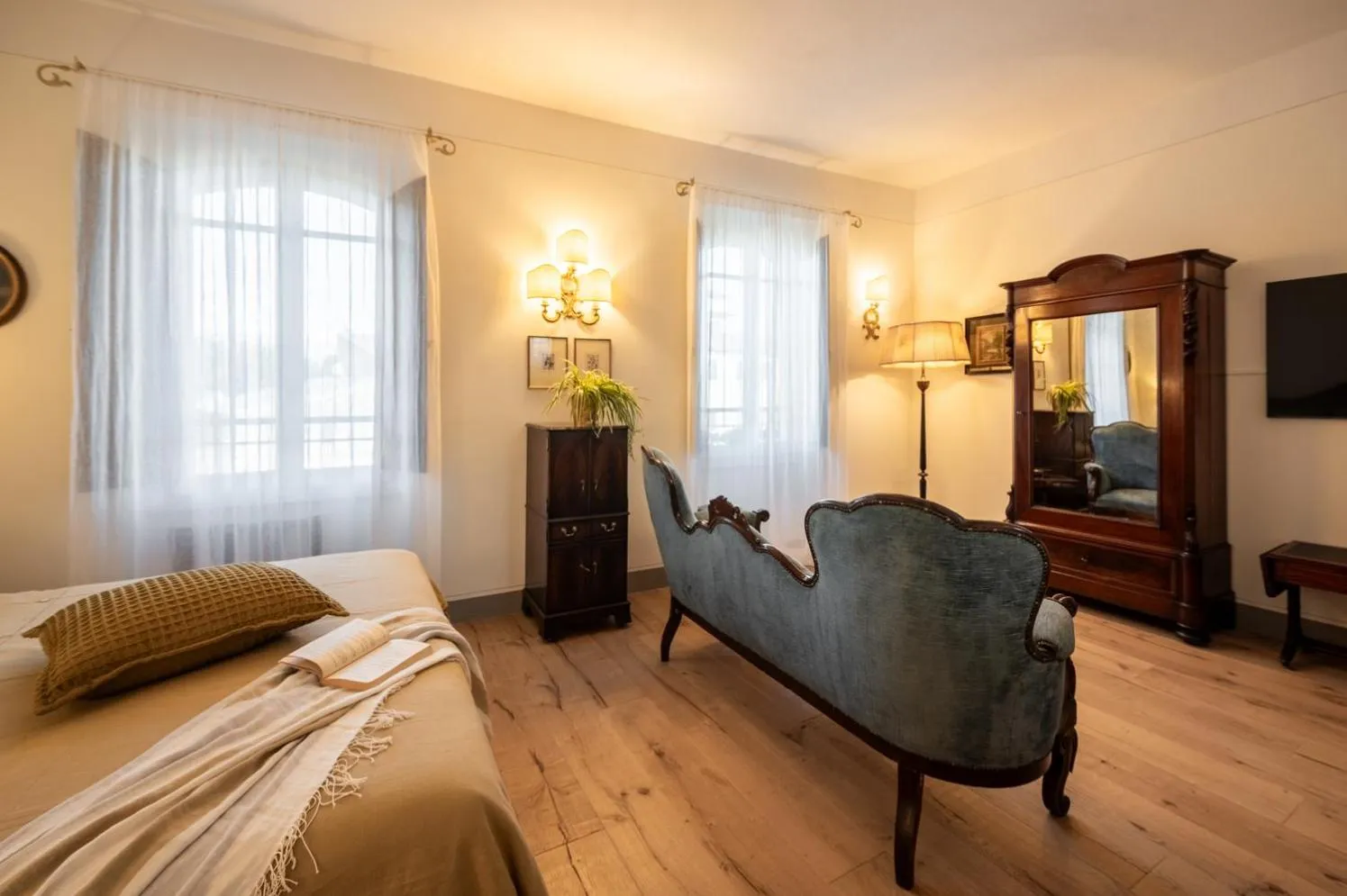 Bedroom, Bed in Albergo Le Terme