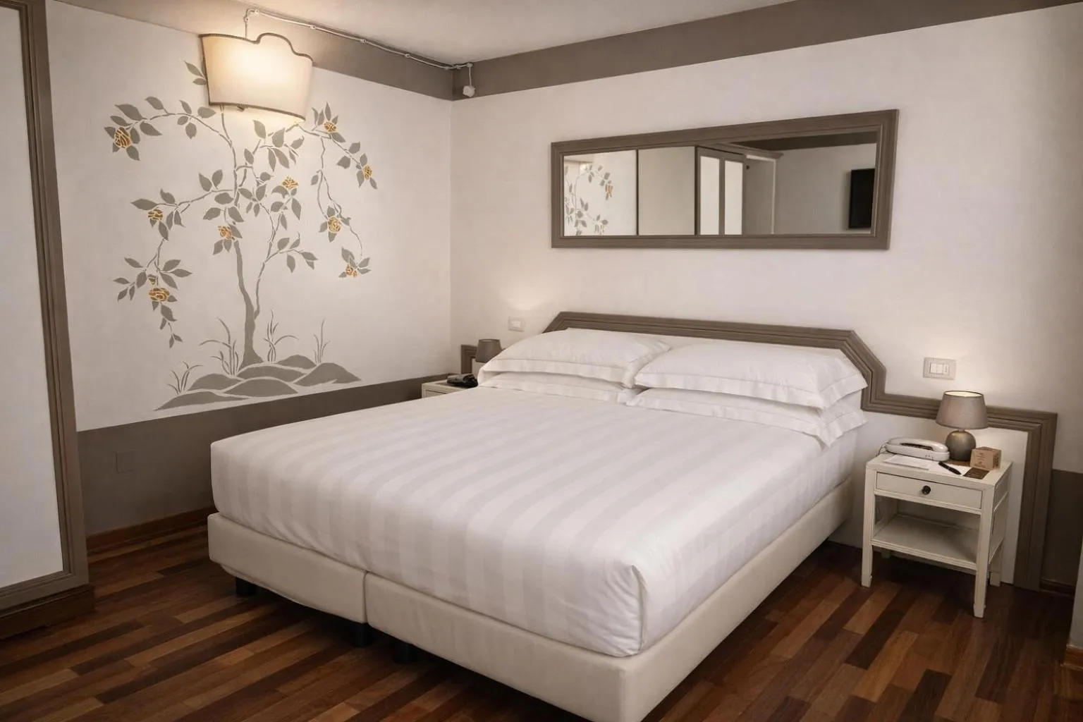 Bedroom, Bed in Albergo Le Terme