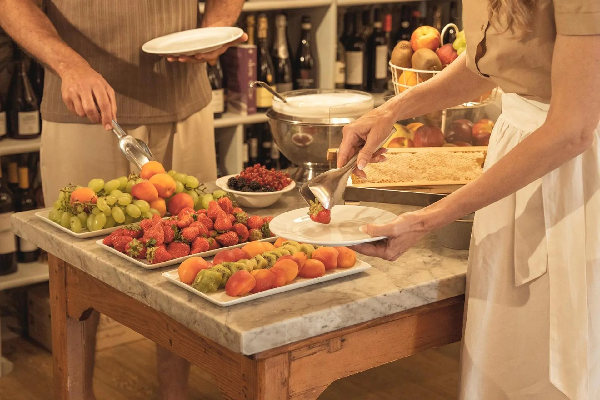 Breakfast in Albergo Le Terme