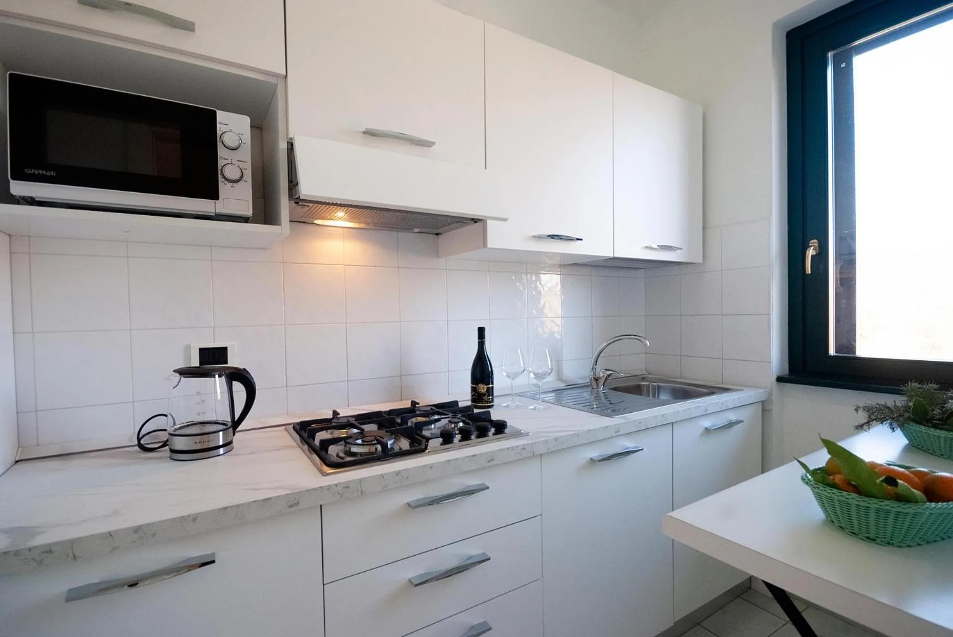 Kitchen or kitchenette in Hotel Residence Villa San Giovanni