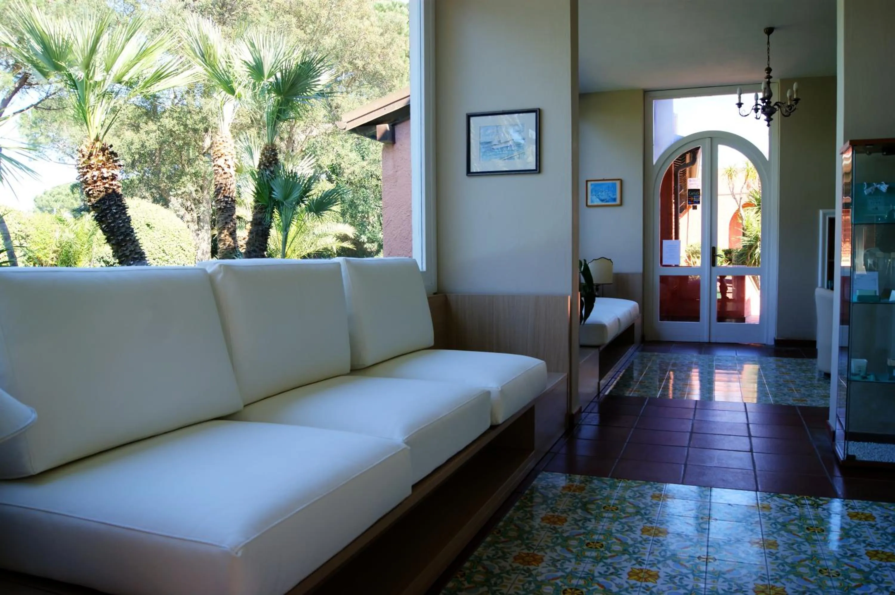 Lobby or reception in Hotel Residence Villa San Giovanni