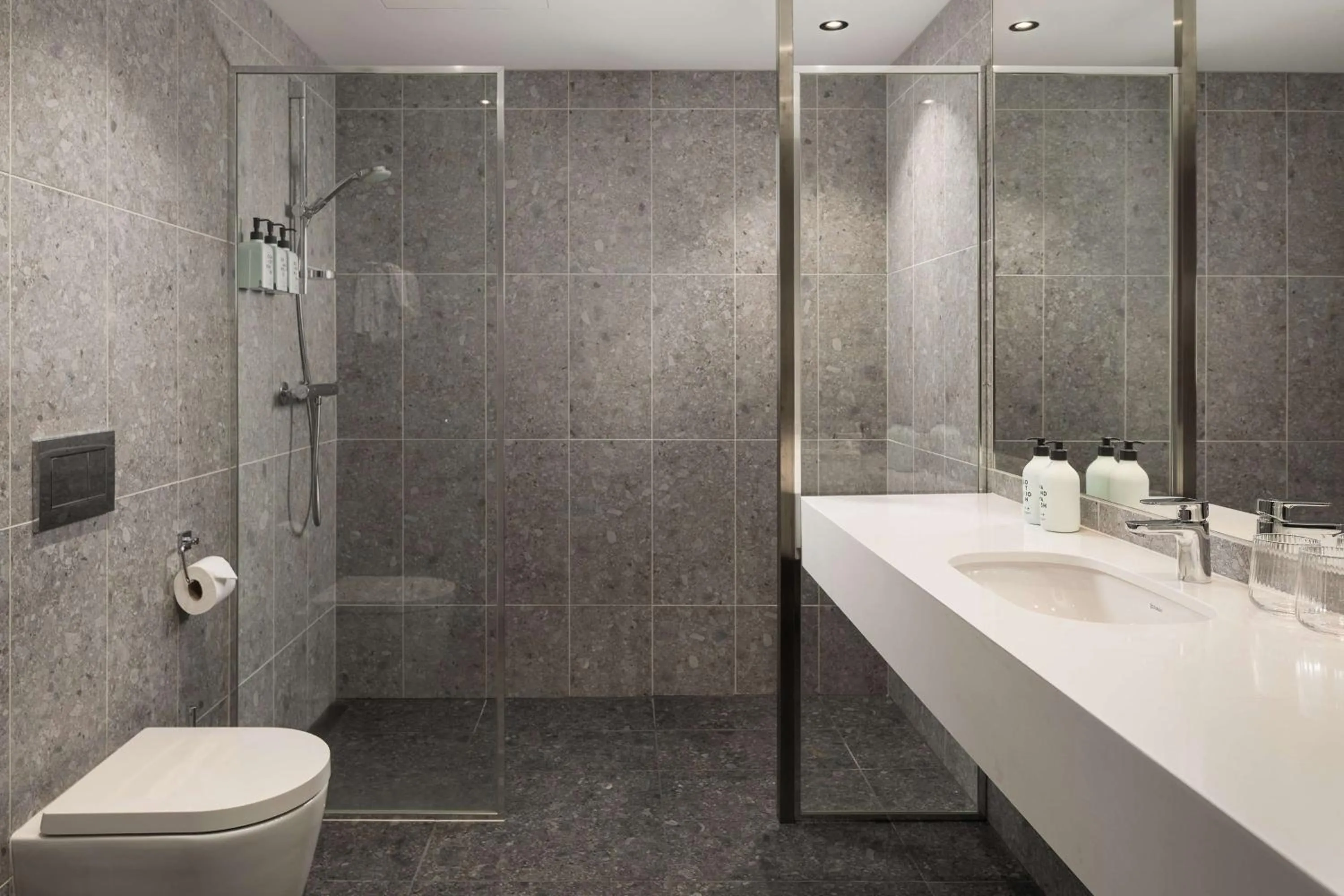 Bathroom in Scandic Sarpsborg