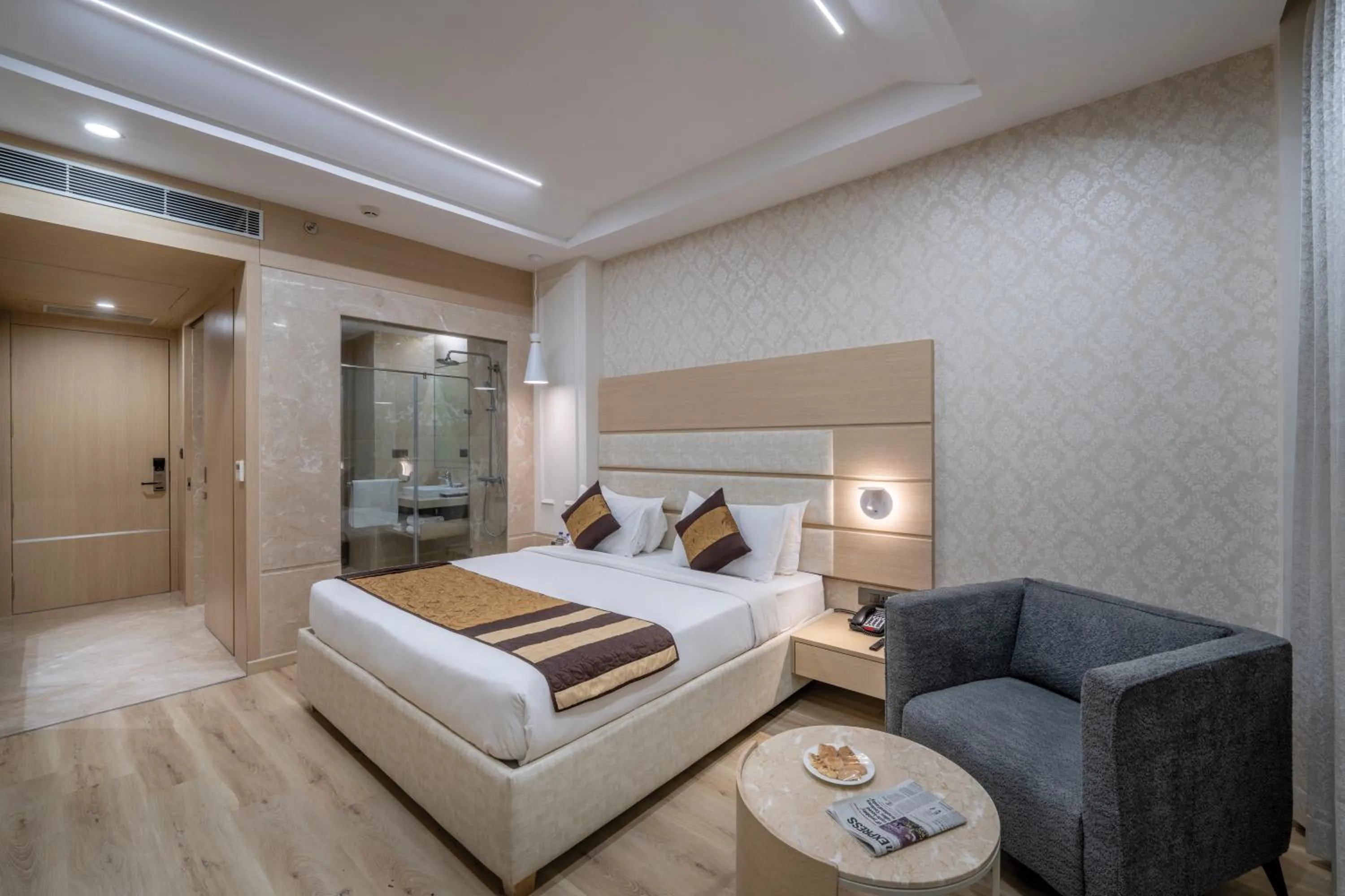 Bed in Lariya Resort