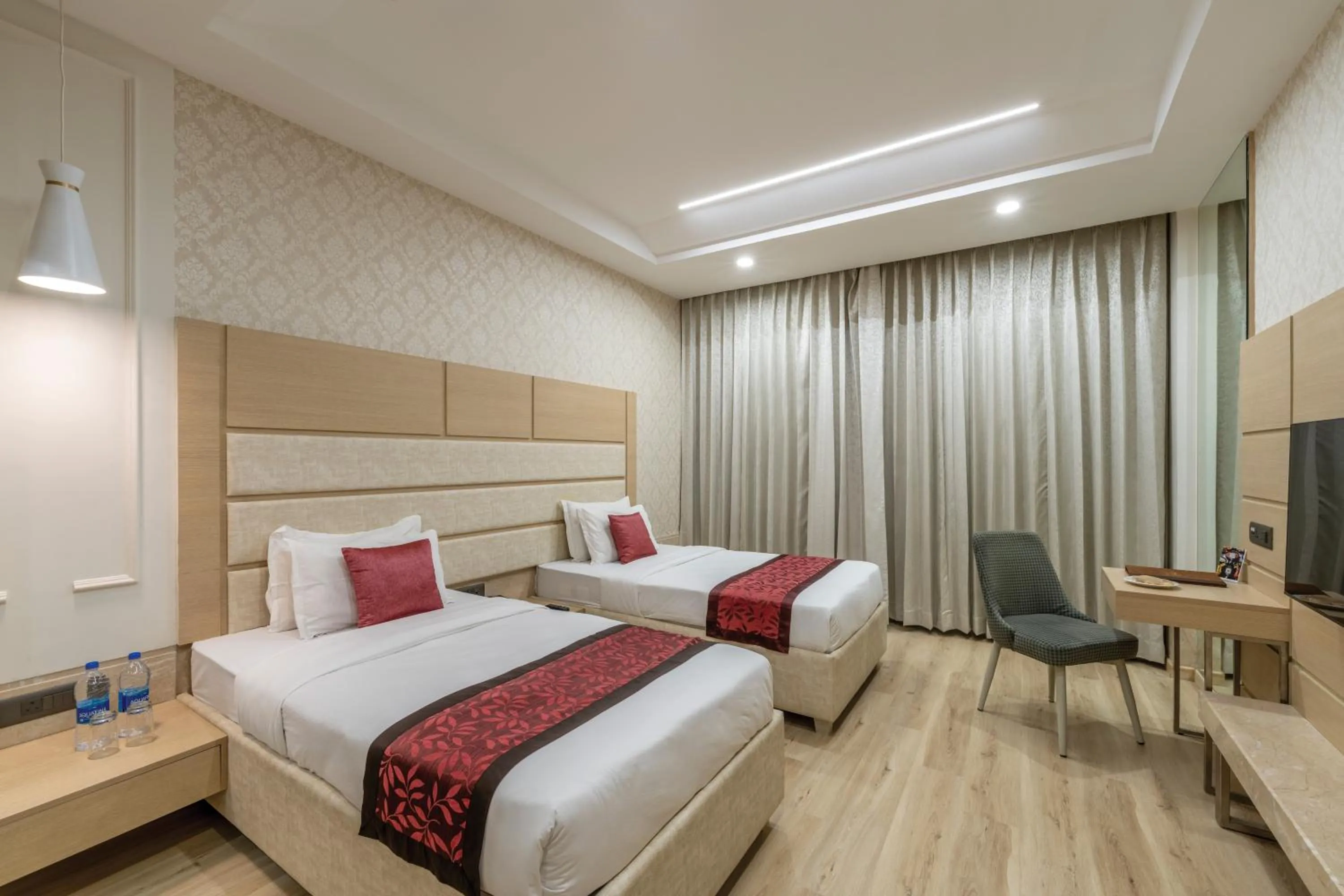 Bed in Lariya Resort