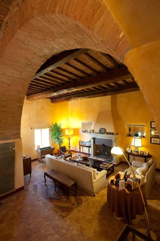 Living room in Tenuta Di Canonica