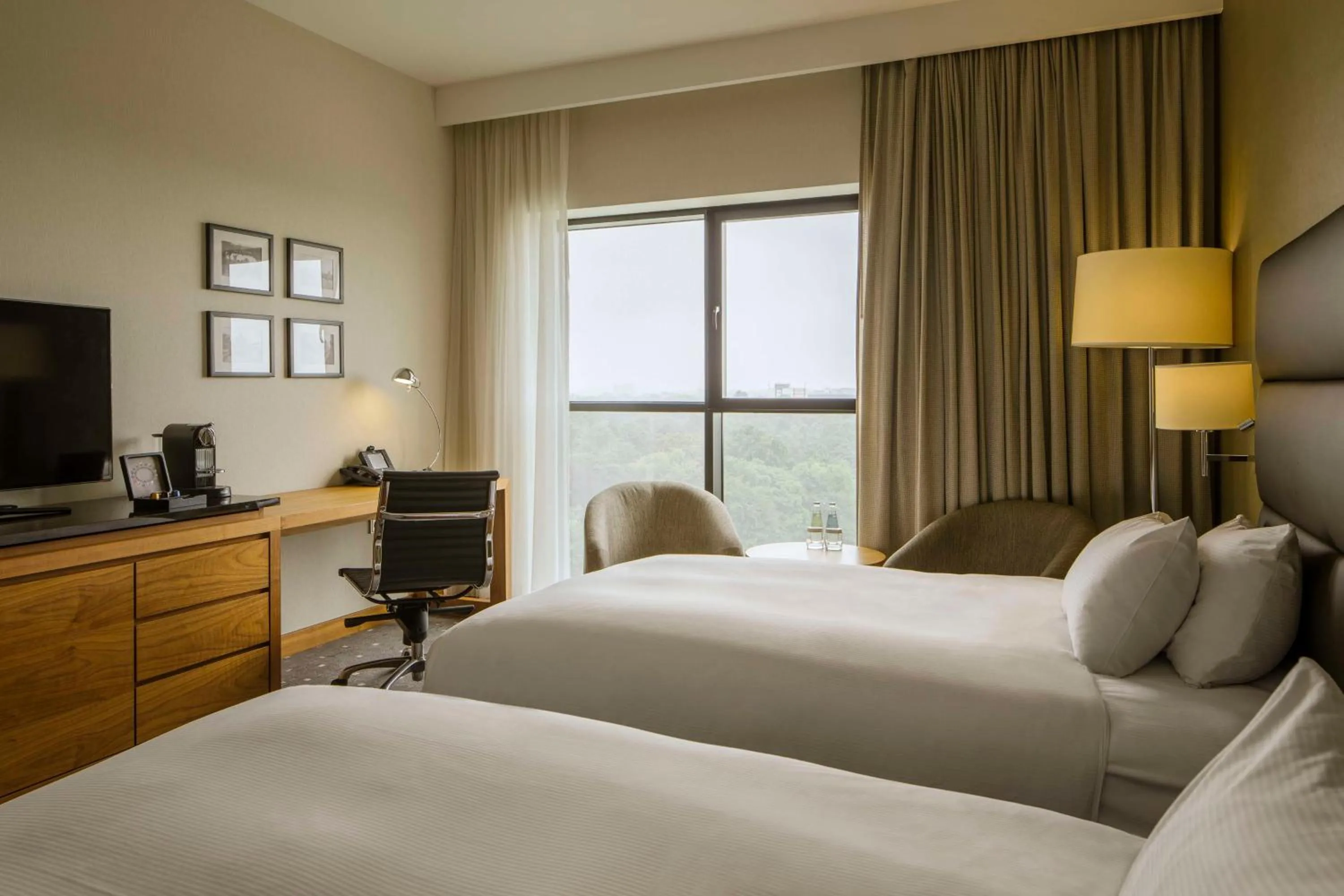 Bed in DoubleTree by Hilton Łódź