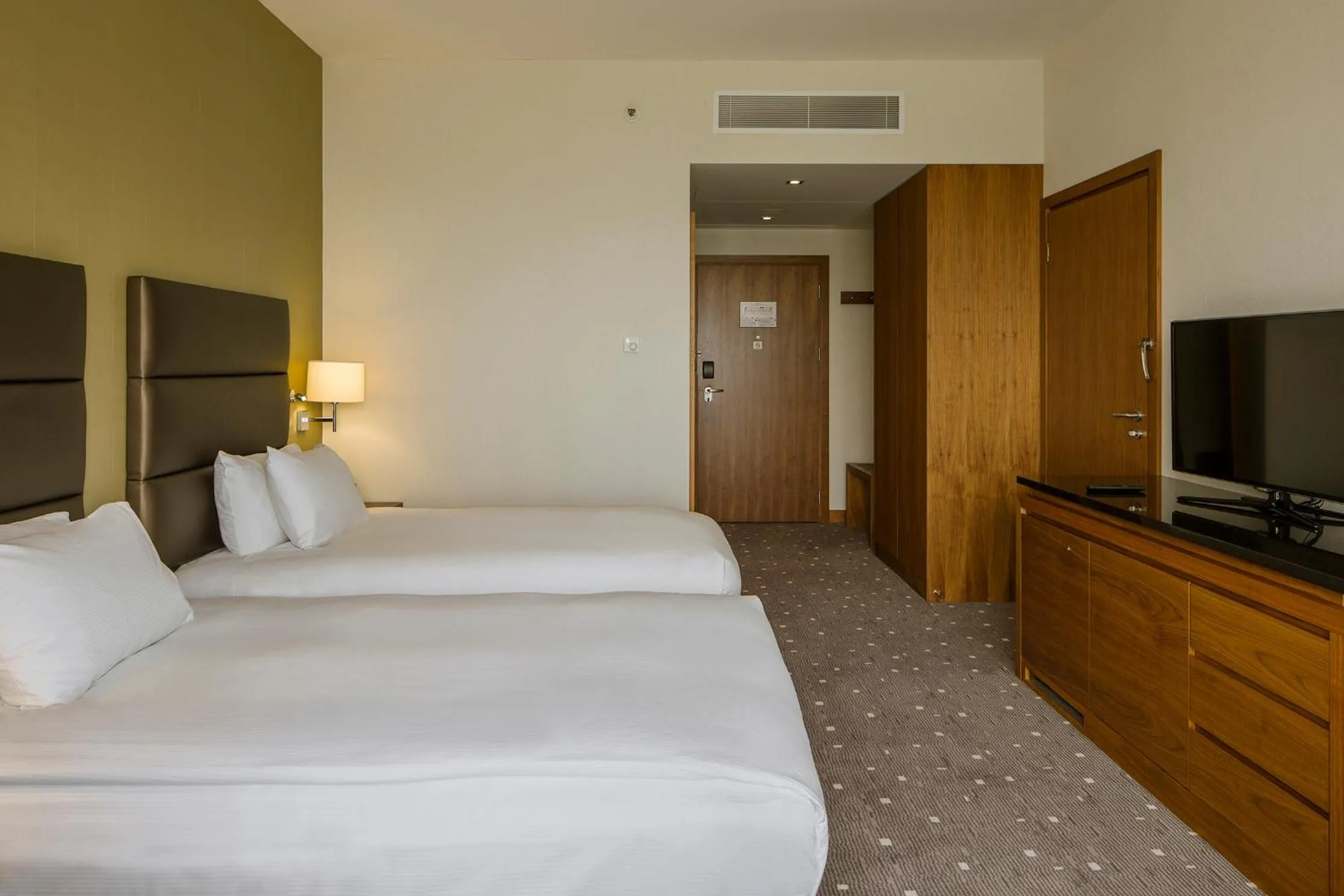 Bed in DoubleTree by Hilton Łódź