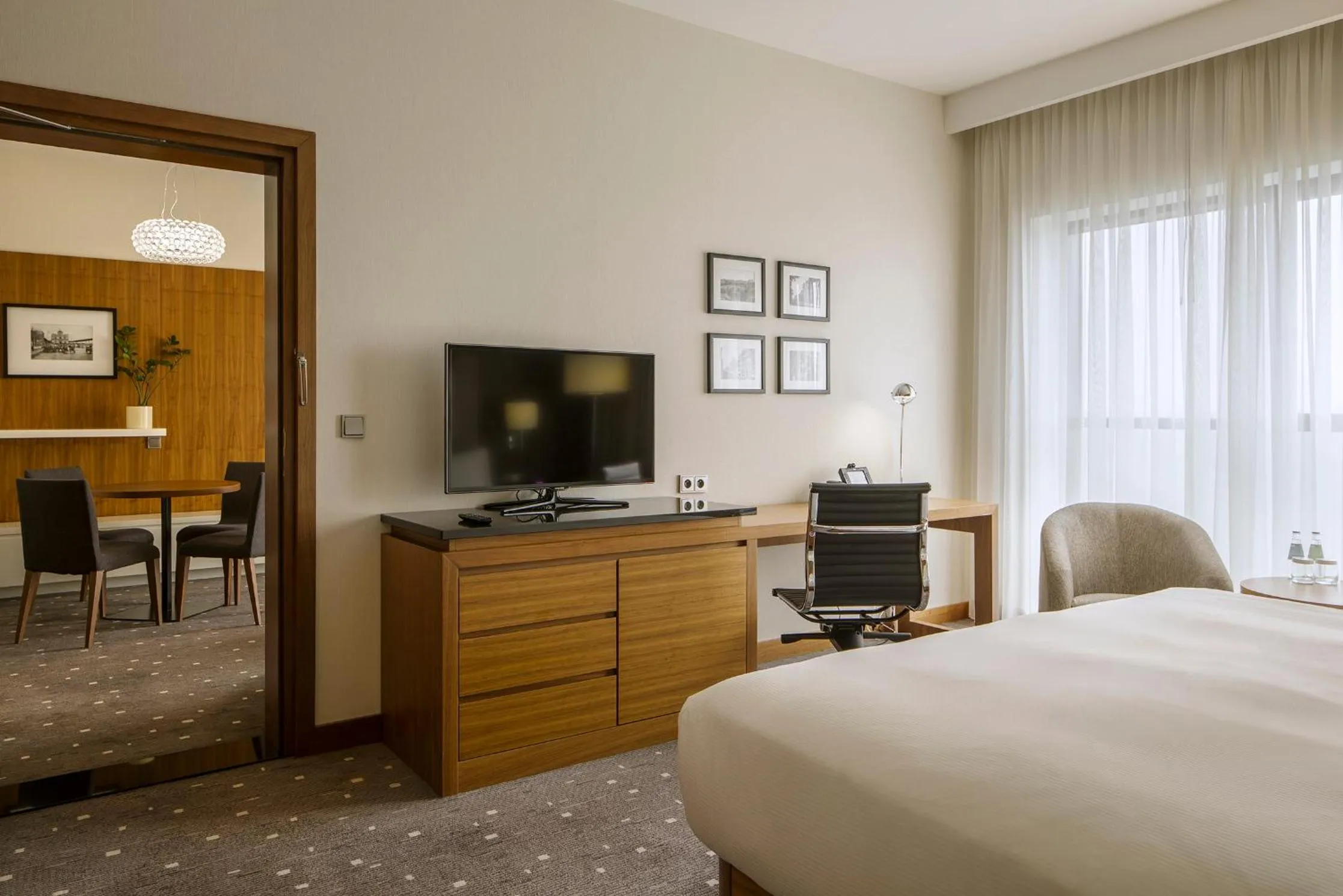 Bed in DoubleTree by Hilton Łódź