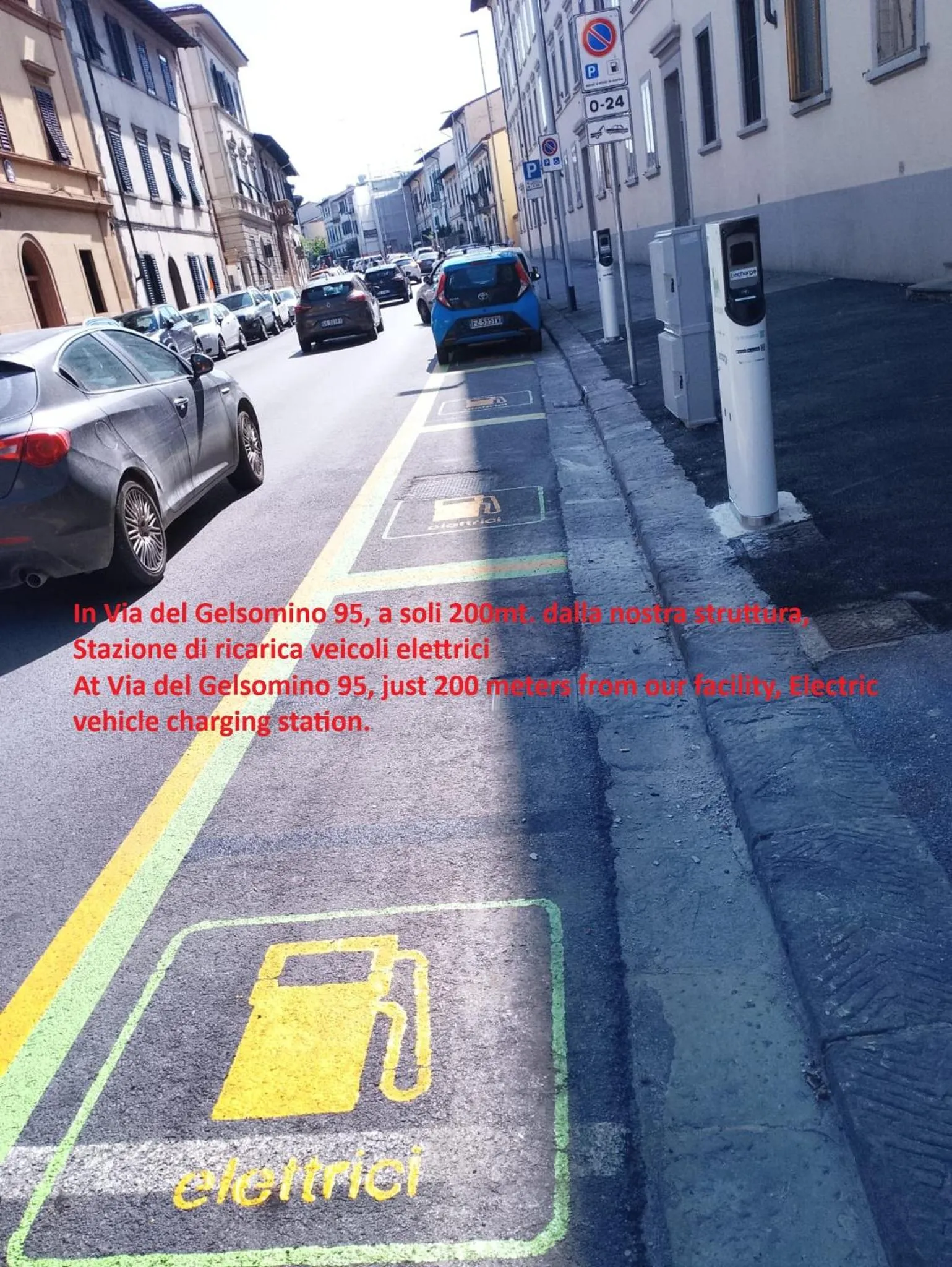 Parking in Villa Gelsomino Garden