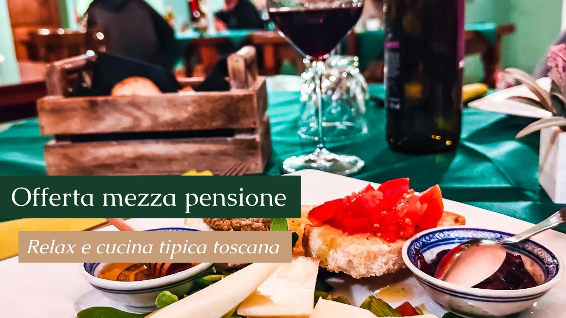 Food and drinks in Villa Gelsomino Garden