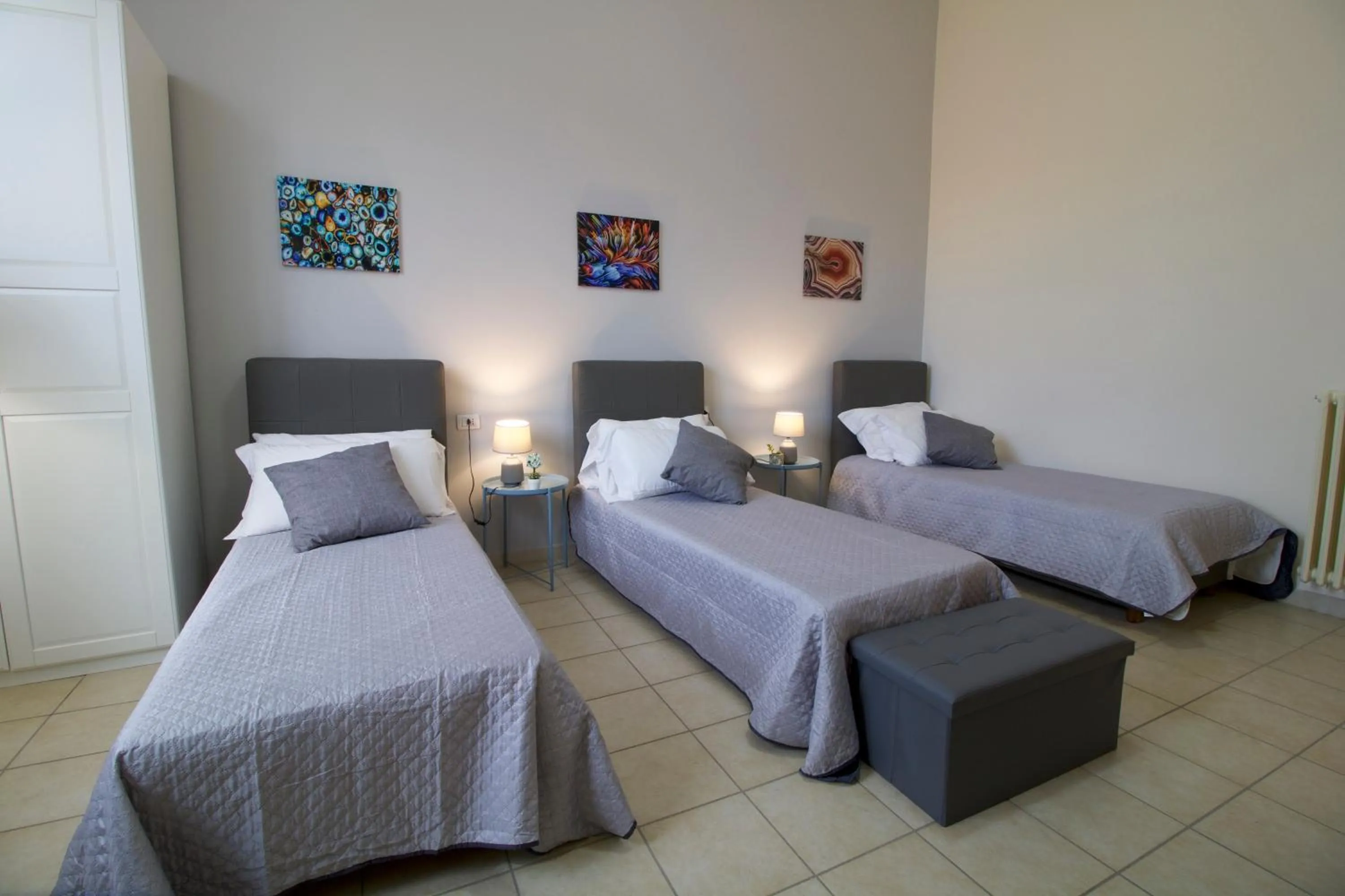 Bed in Villa Gelsomino Garden