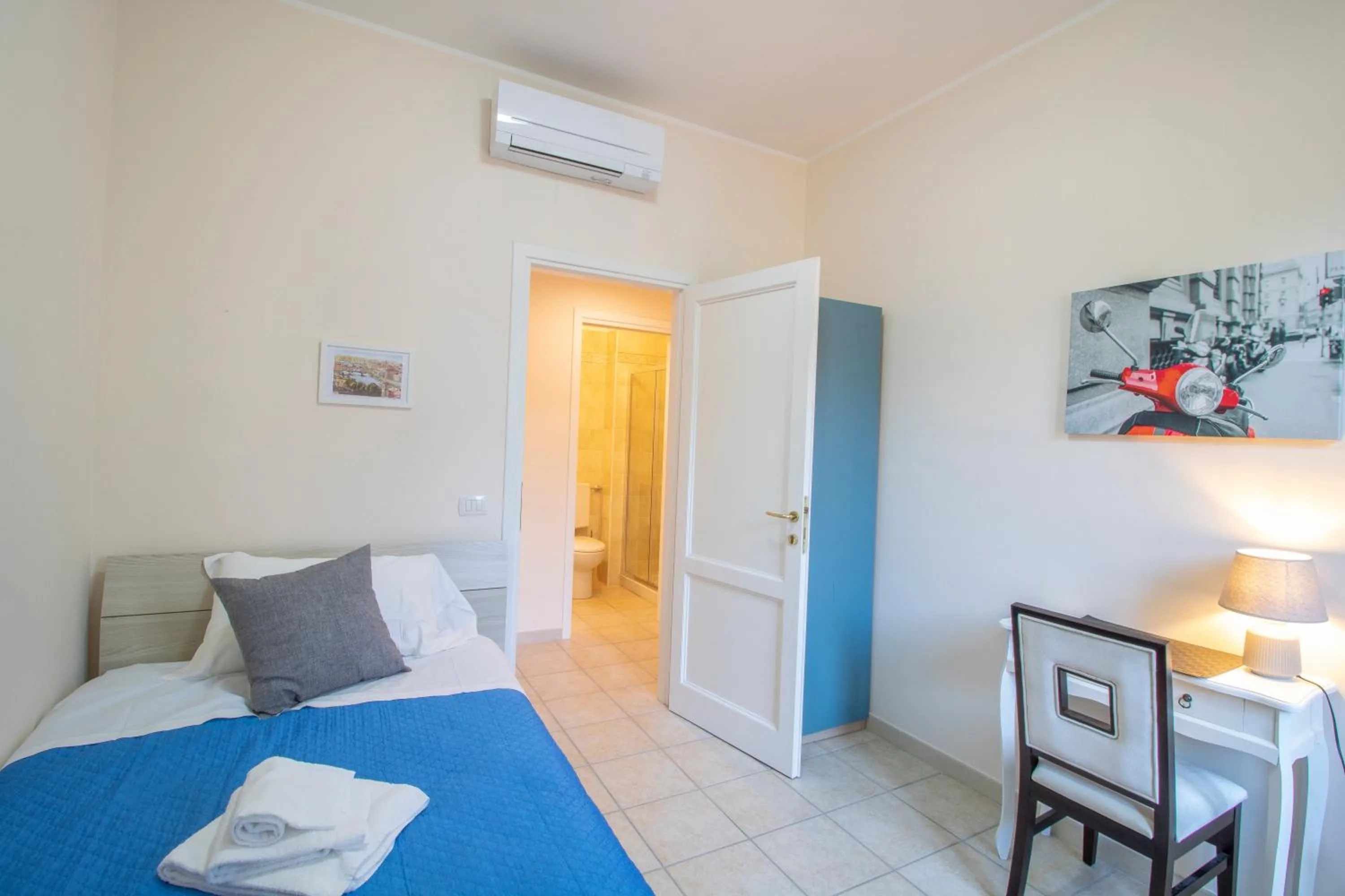 Bed in Villa Gelsomino Garden