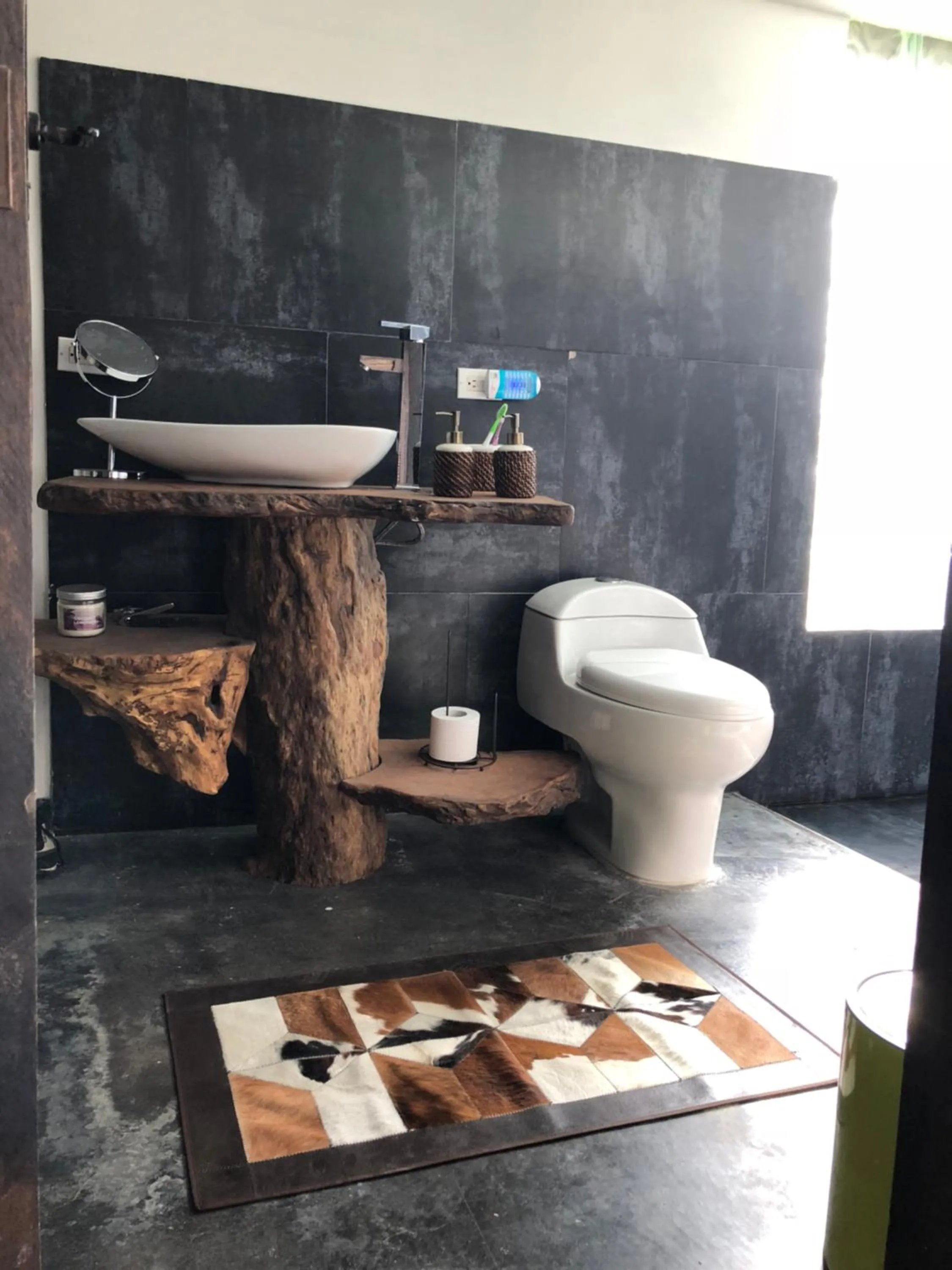 Toilet in Finca Hotel Brasilia