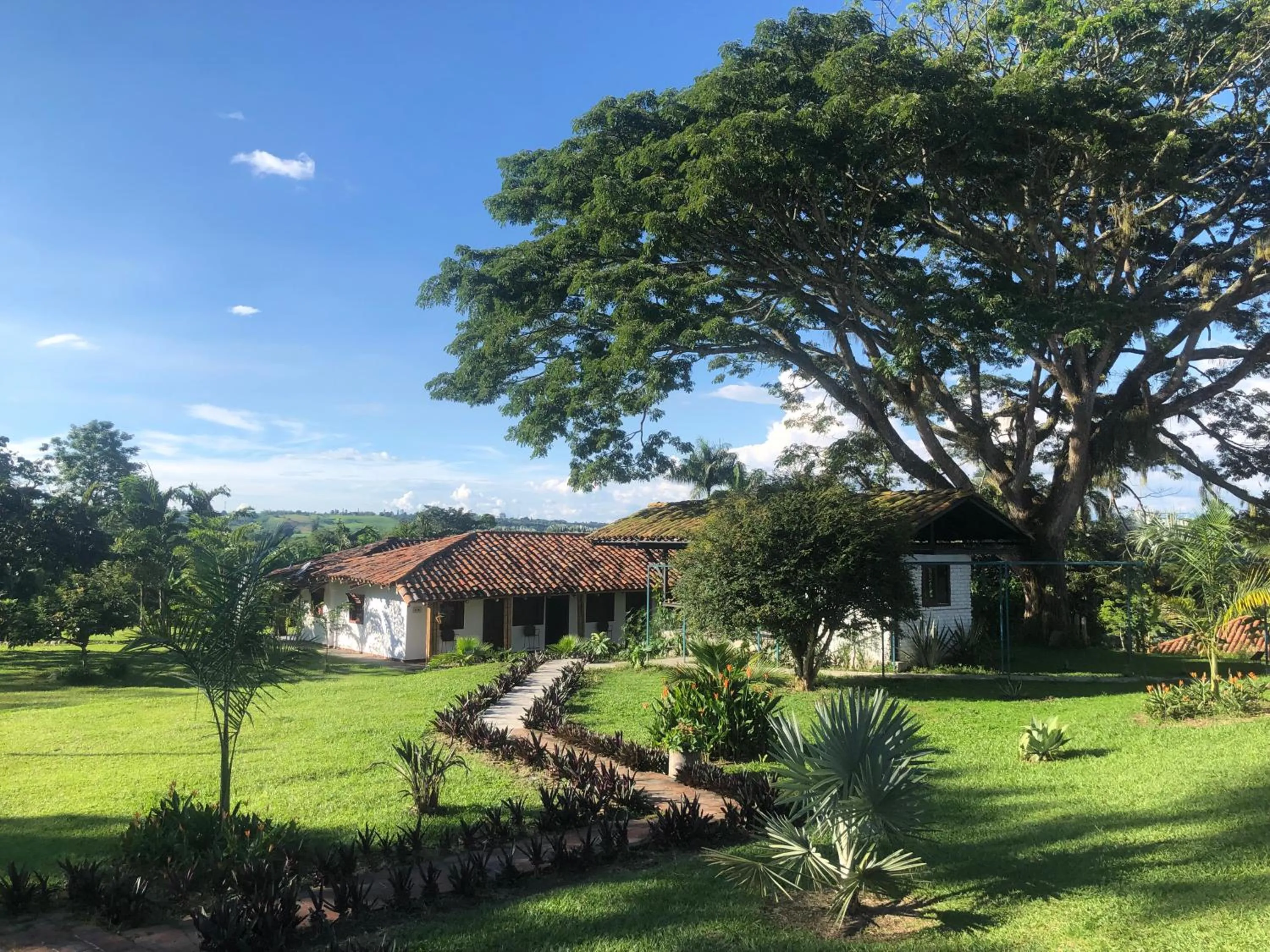 Property building in Finca Hotel Brasilia