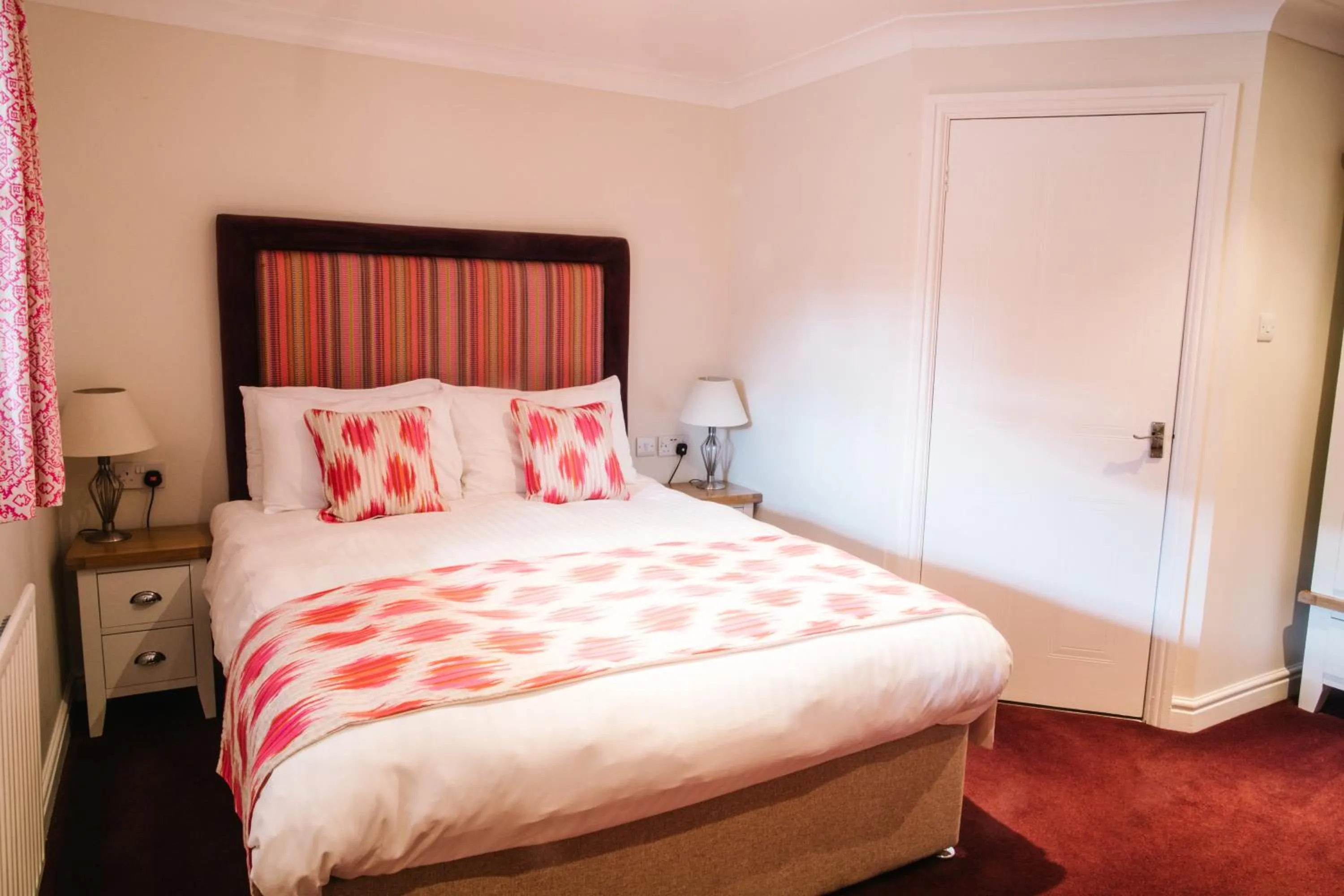 Bed in The Old Fourpenny Hotel