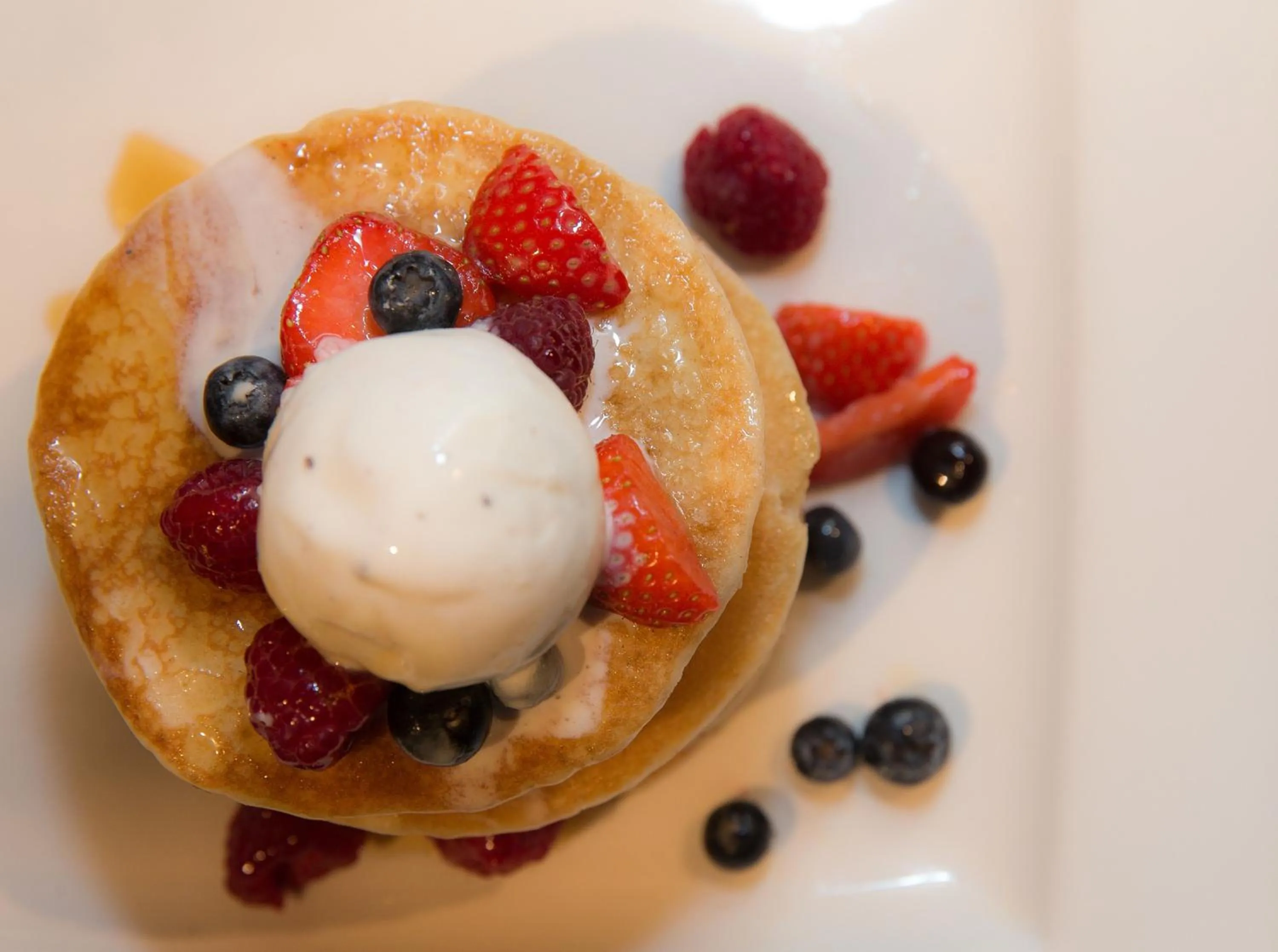 Food close-up in The Old Fourpenny Hotel