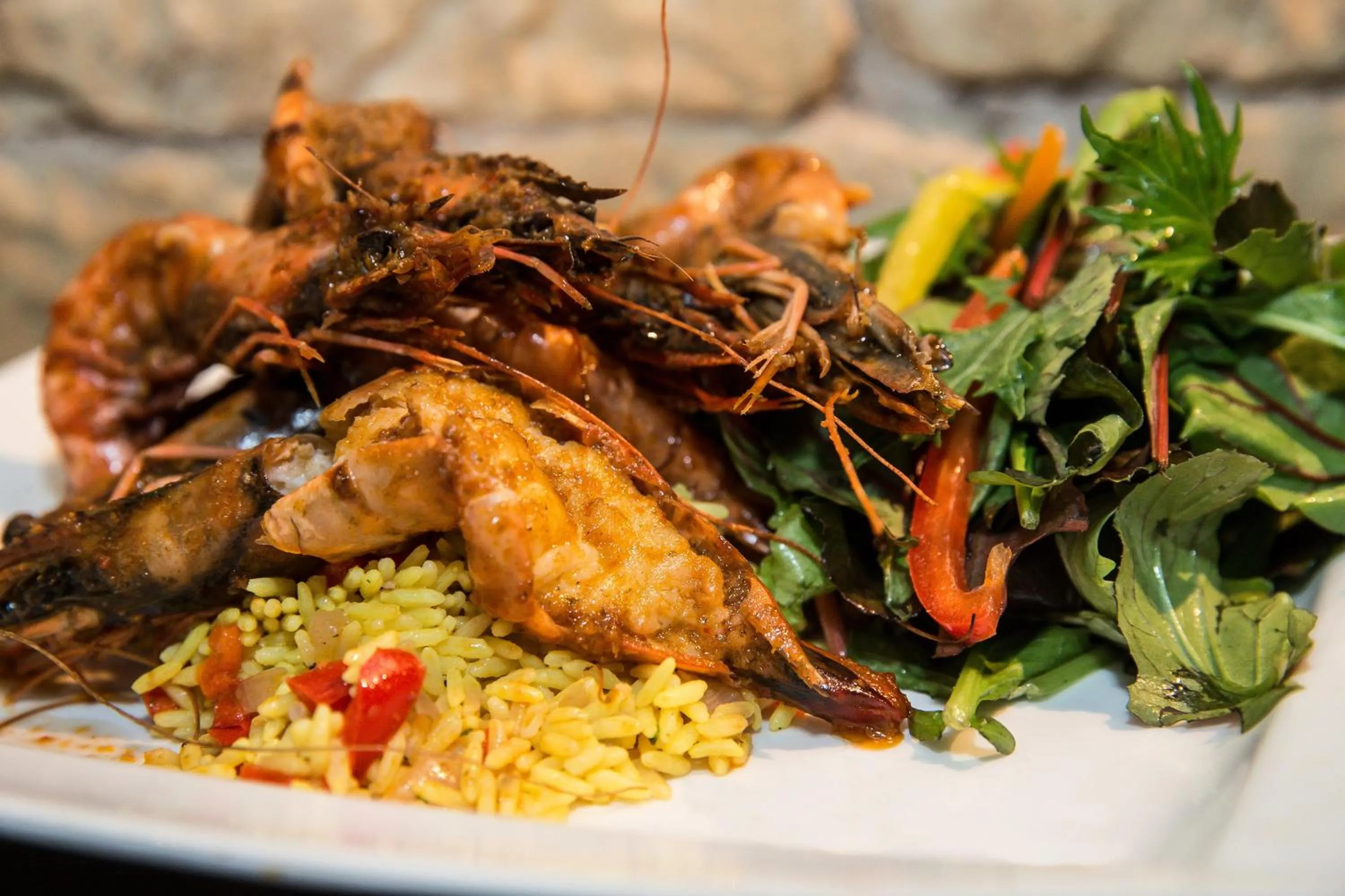 Food close-up in The Old Fourpenny Hotel