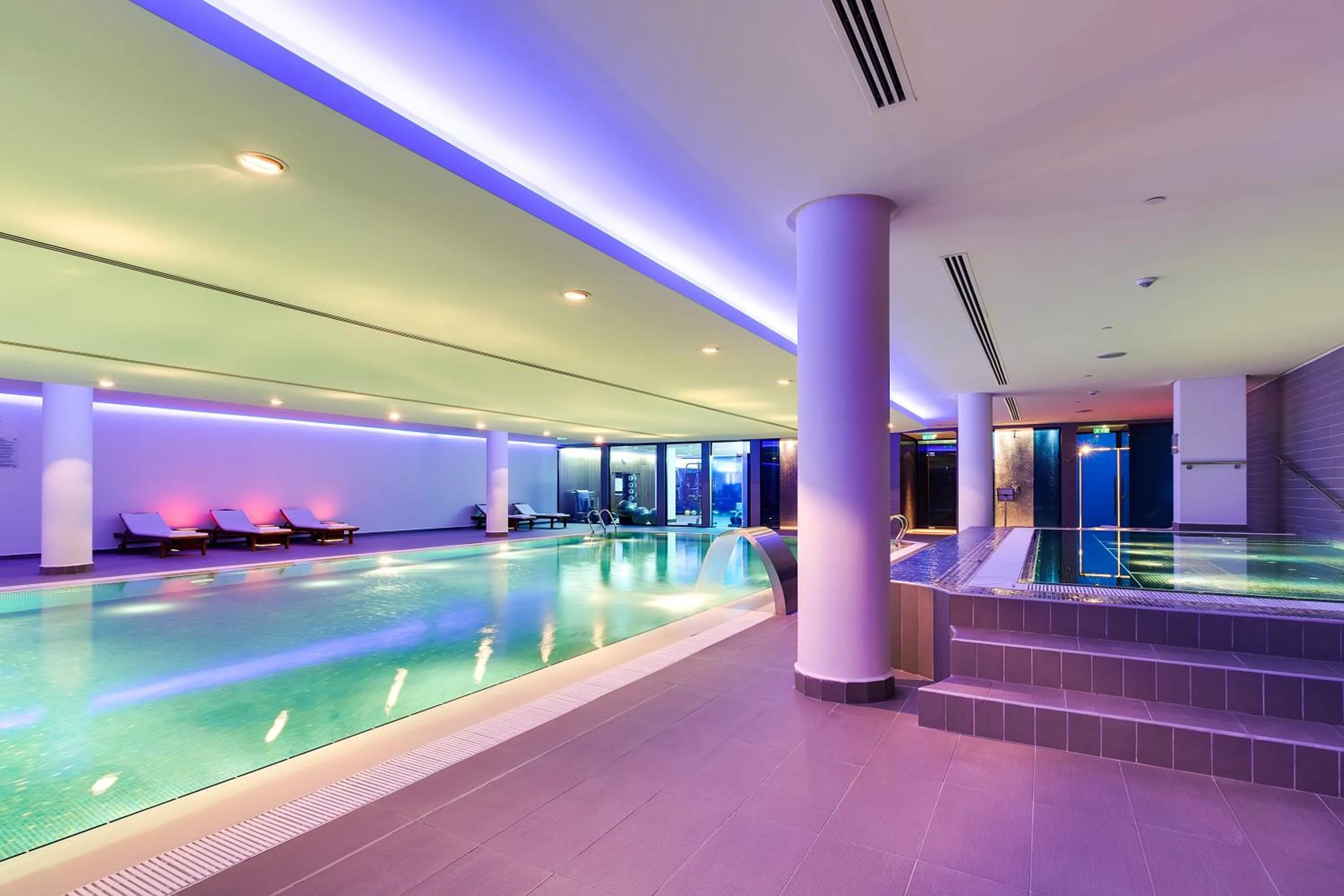 Swimming pool in Hyatt Regency Kyiv