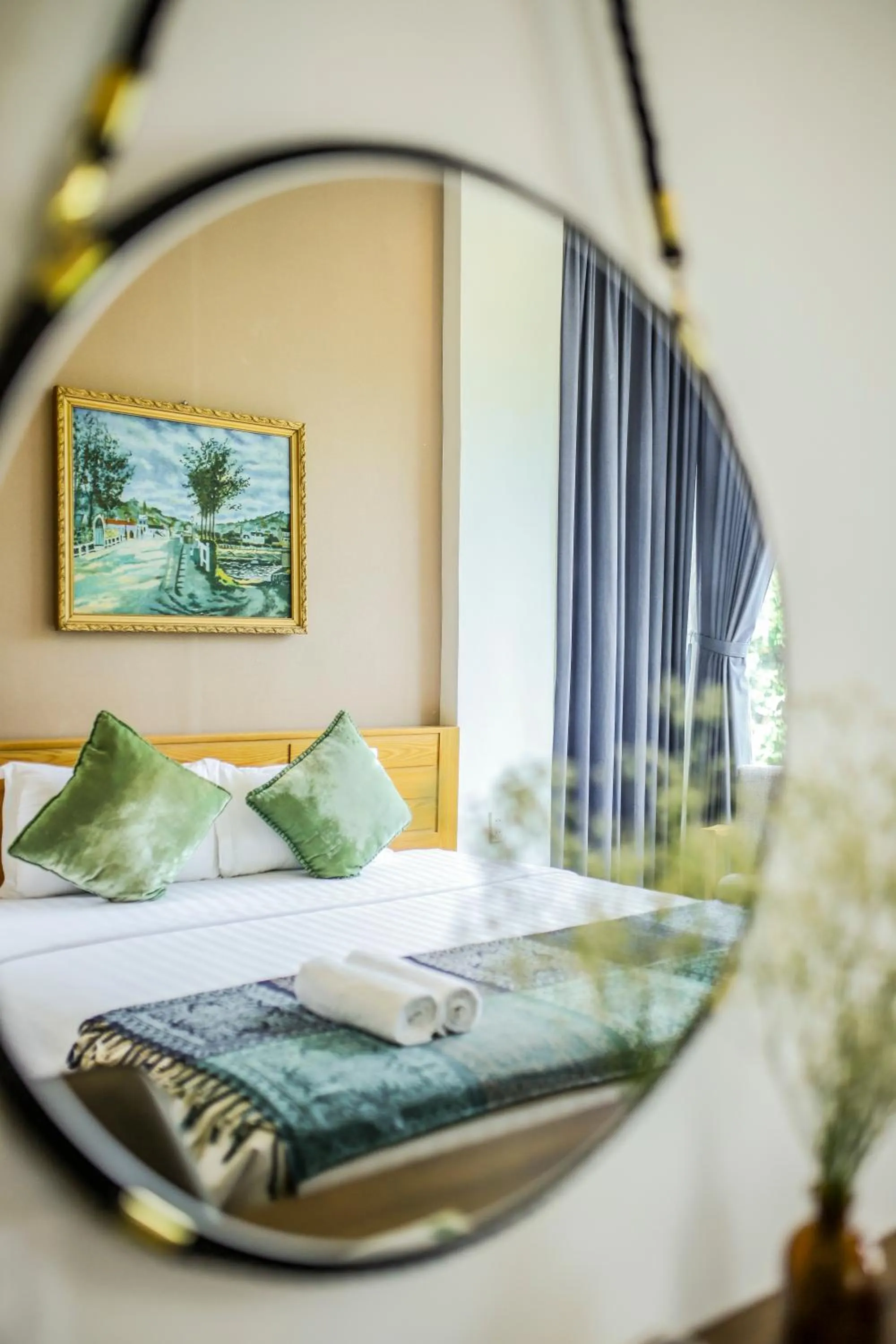 Decorative detail, Bed in Magnolia's Can Tho