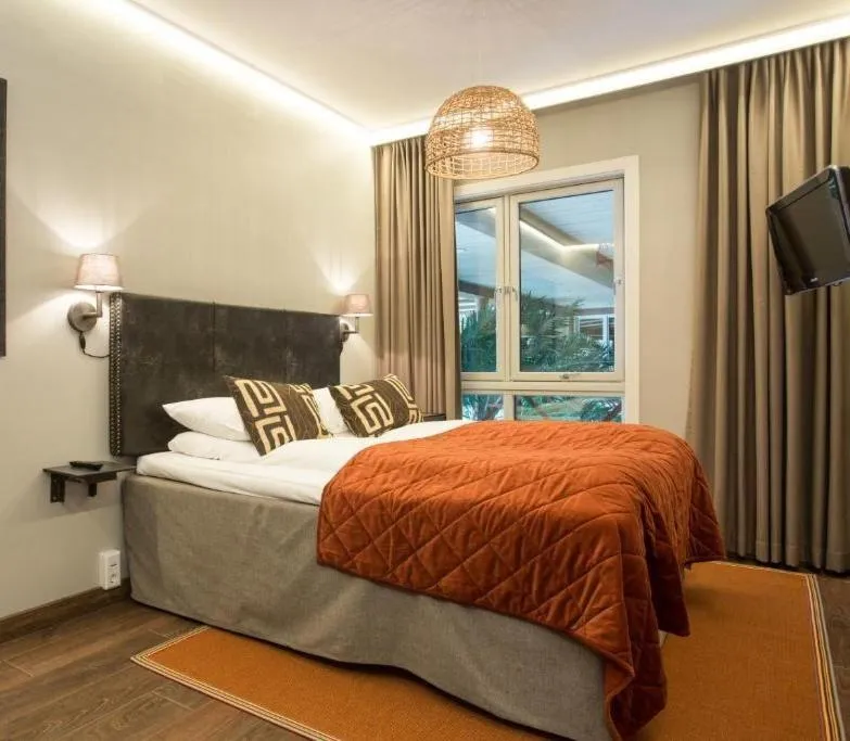 Bed in Dyreparken Safarihotell