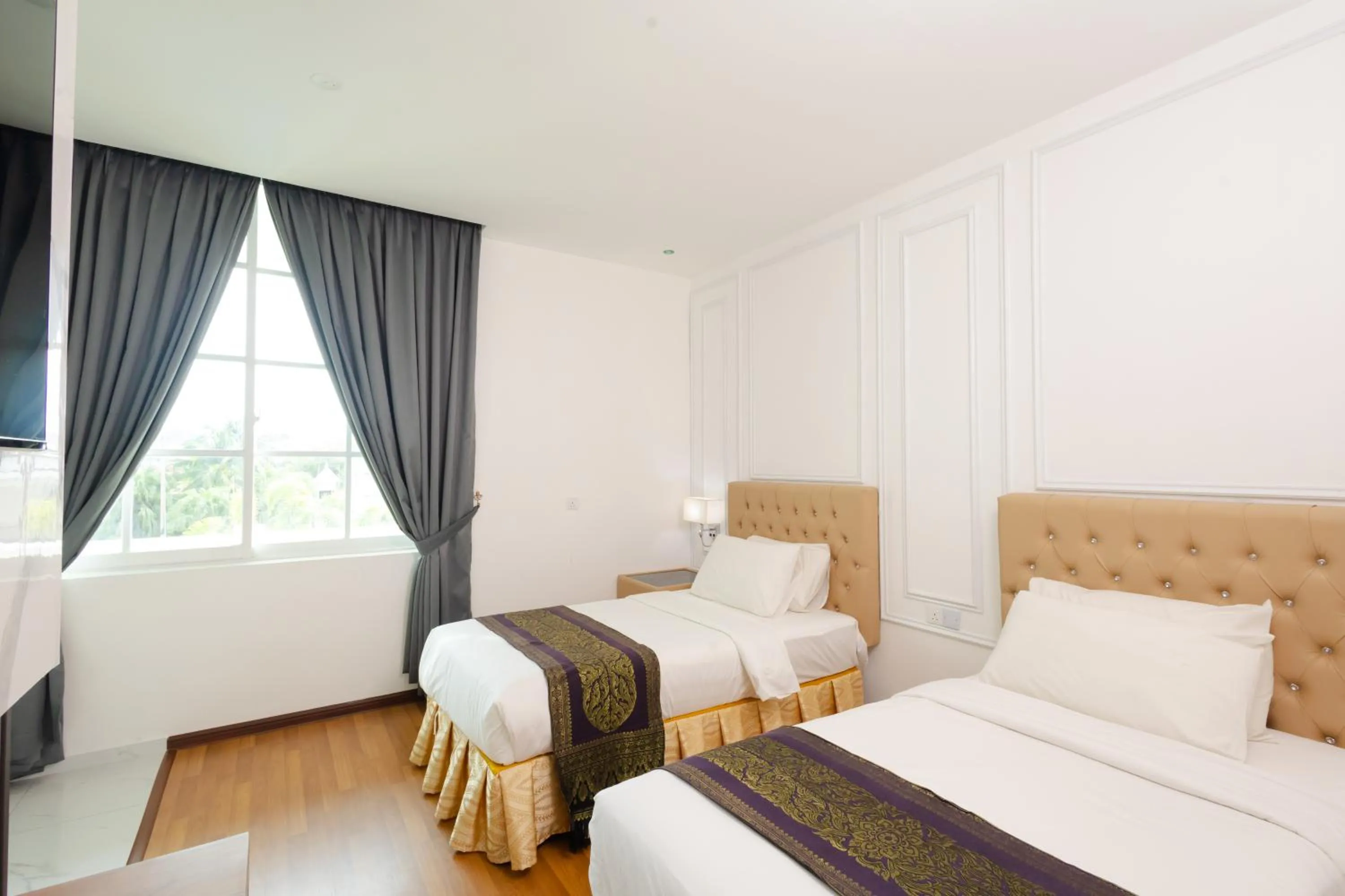 Bed in Hotel Pen Mutiara