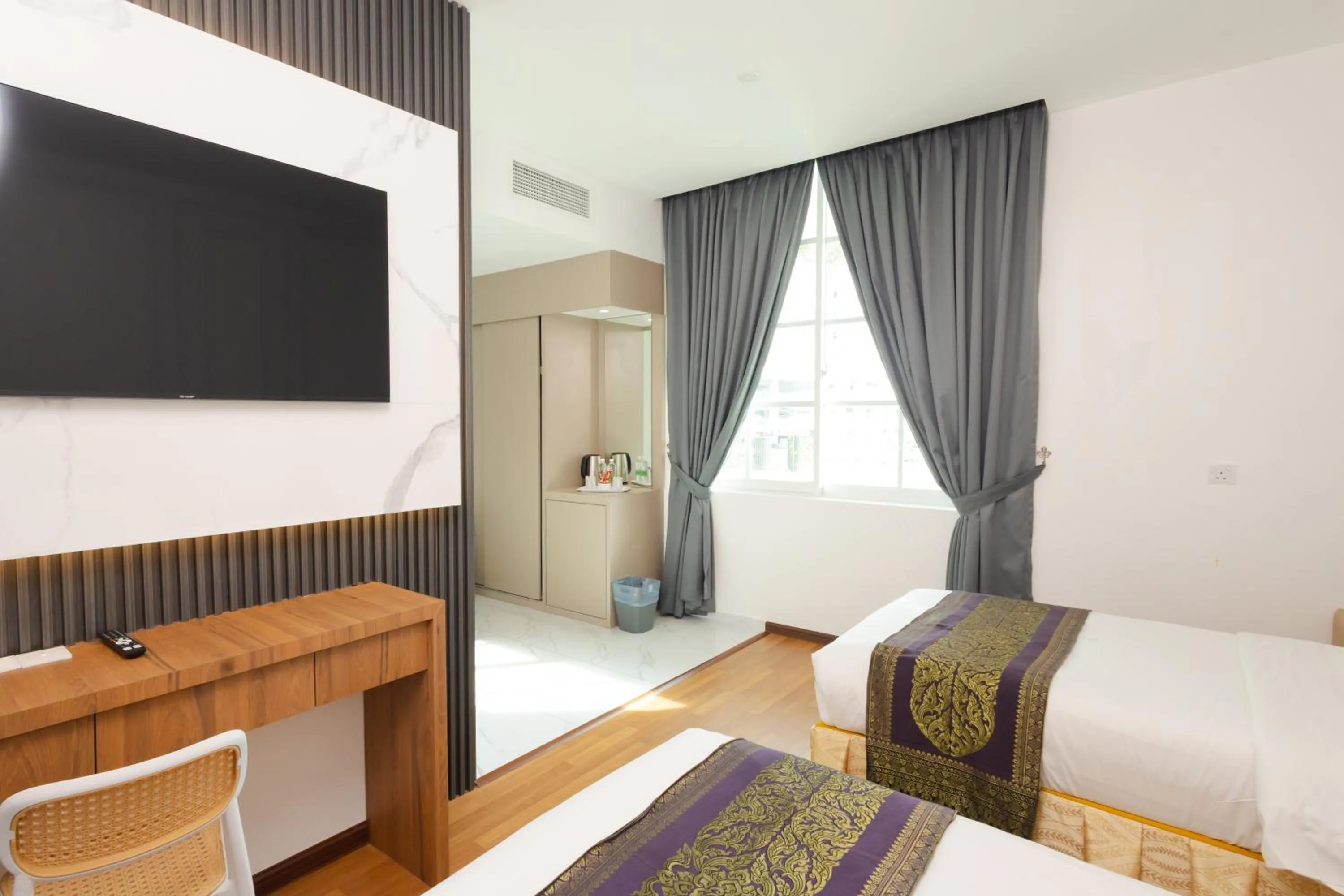 Bed in Hotel Pen Mutiara