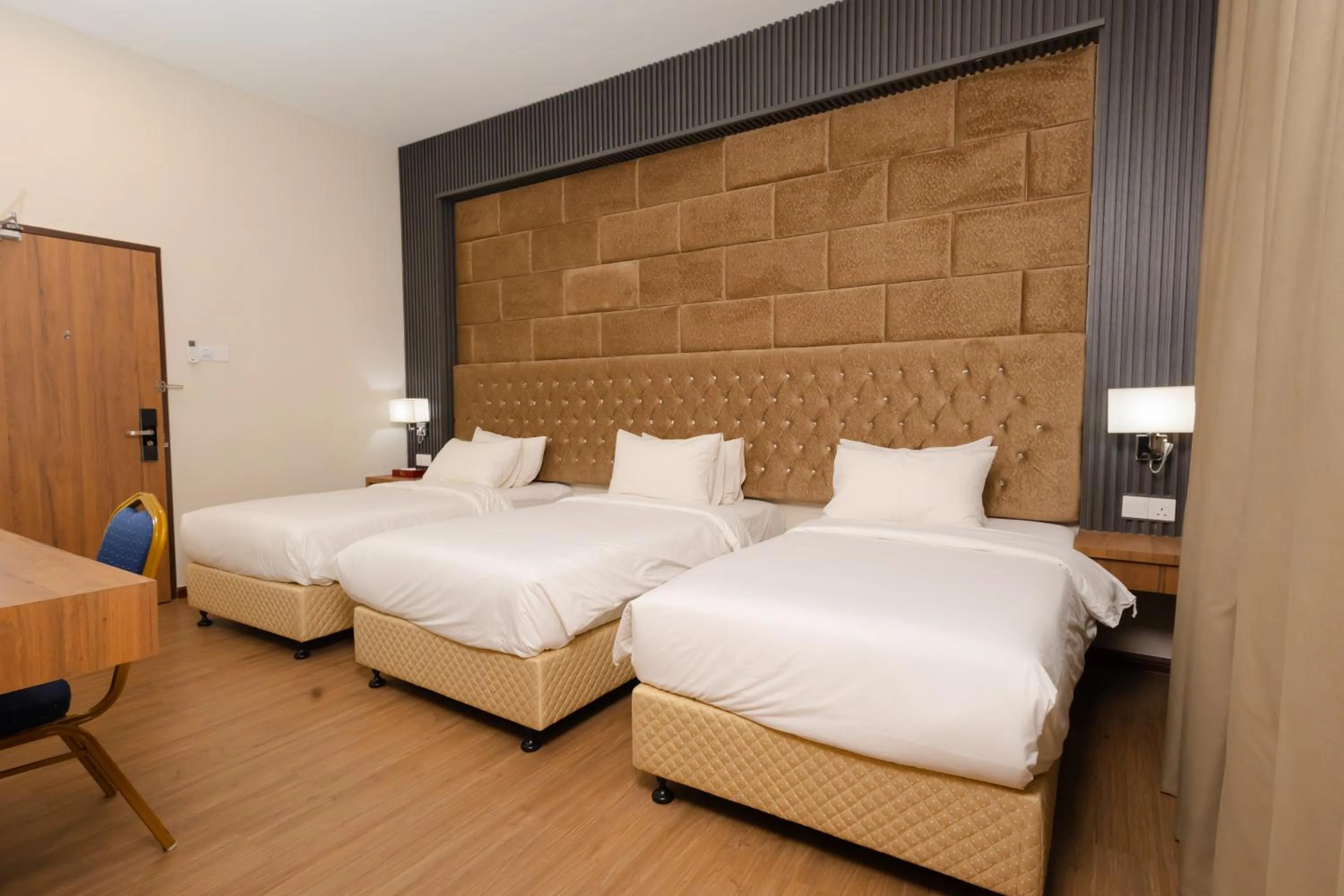 Bed in Hotel Pen Mutiara