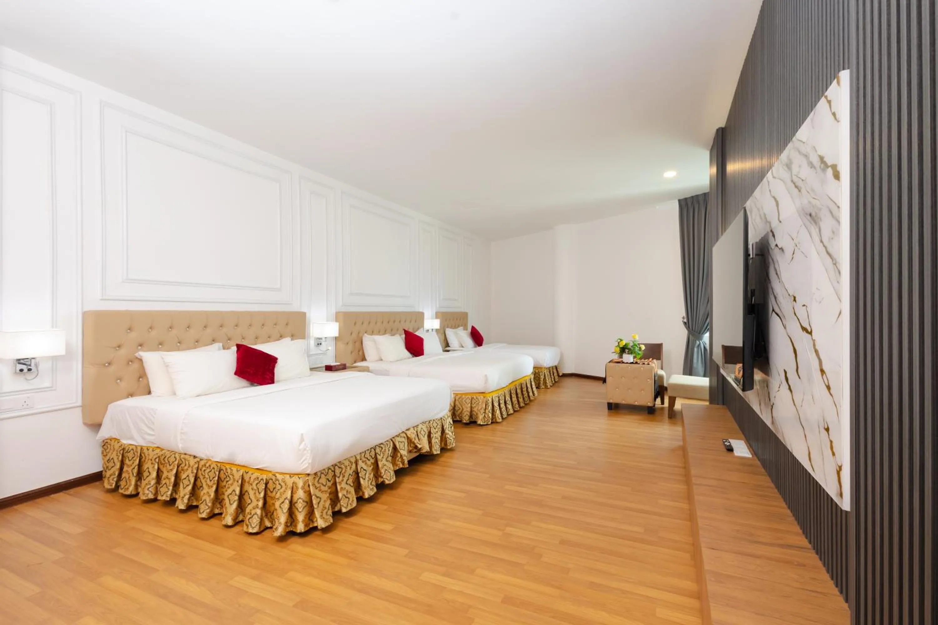 Bed in Hotel Pen Mutiara