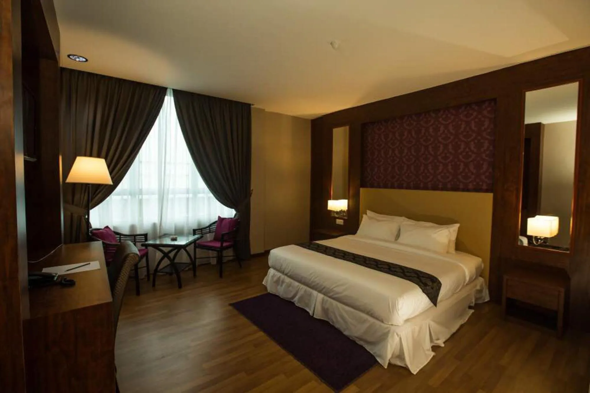 Bed in Hotel Pen Mutiara