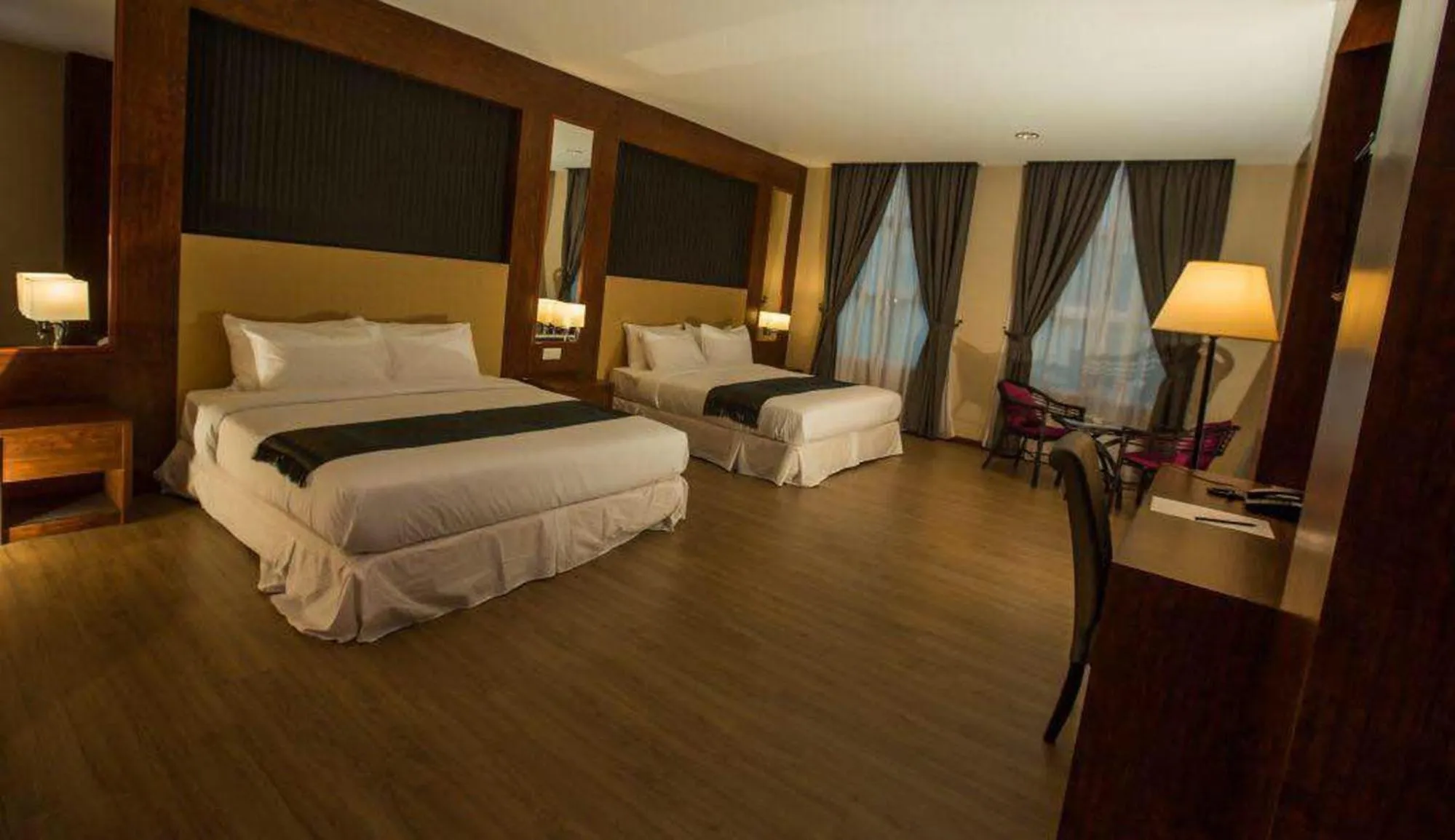 Bed in Hotel Pen Mutiara