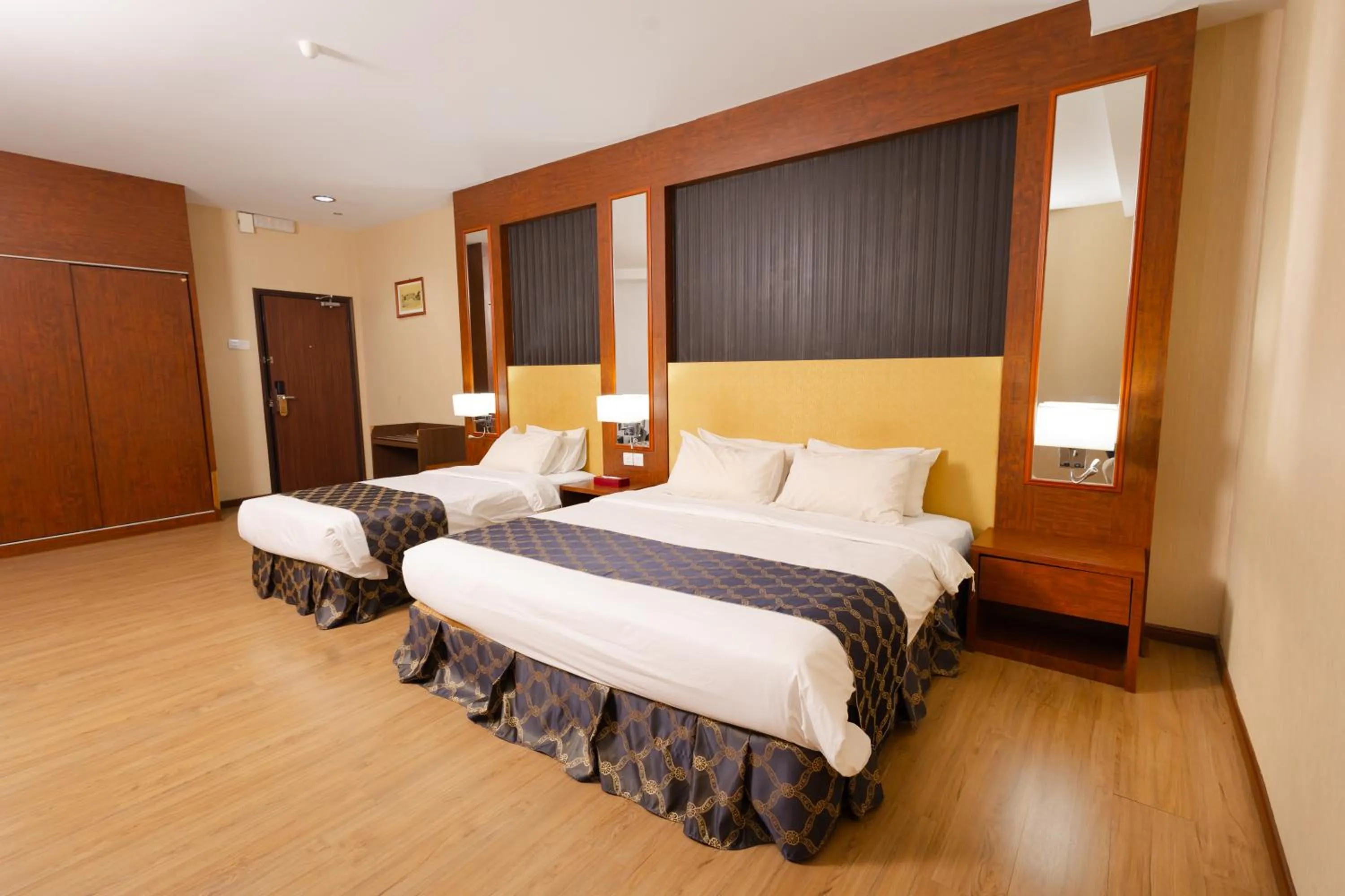 Bed in Hotel Pen Mutiara